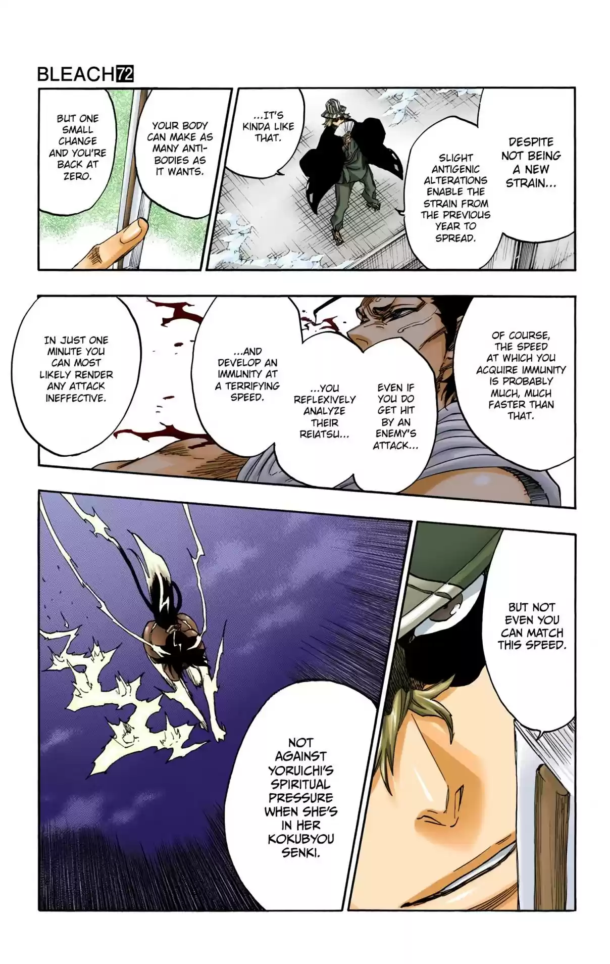 Bleach Digital Colored Comics Vol. 72 Ch. 663 GOD OF THUNDER 4