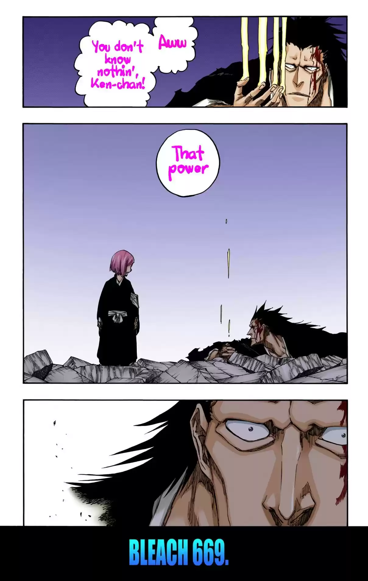 Bleach Digital Colored Comics Vol. 73 Ch. 669 BLADE II