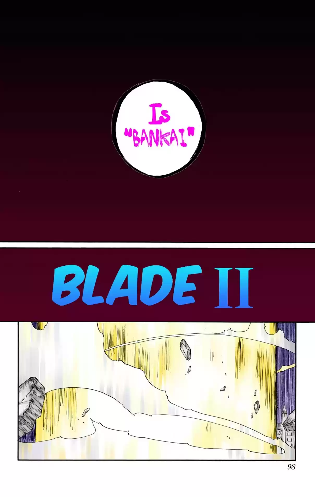 Bleach Digital Colored Comics Vol. 73 Ch. 669 BLADE II