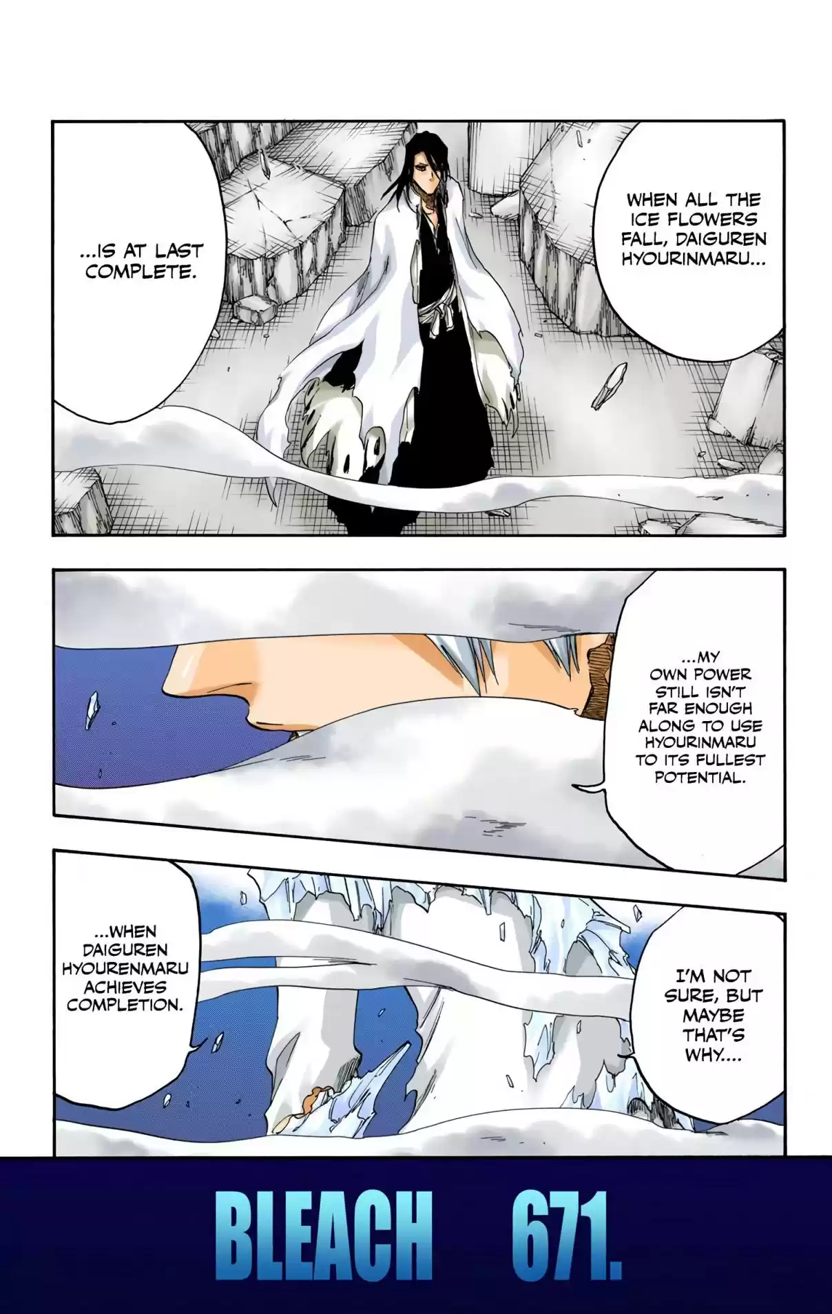 Bleach Digital Colored Comics Vol. 73 Ch. 671 The Perfect Crimson 2