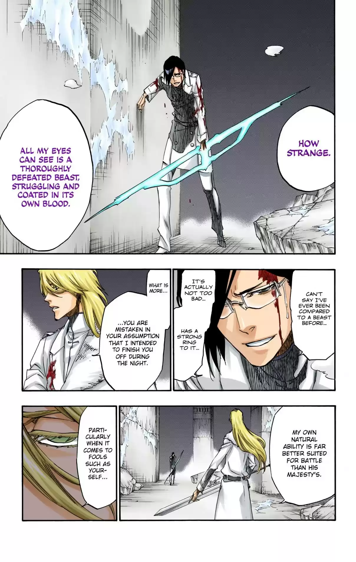 Bleach Digital Colored Comics Vol. 73 Ch. 672 Son of Darkness