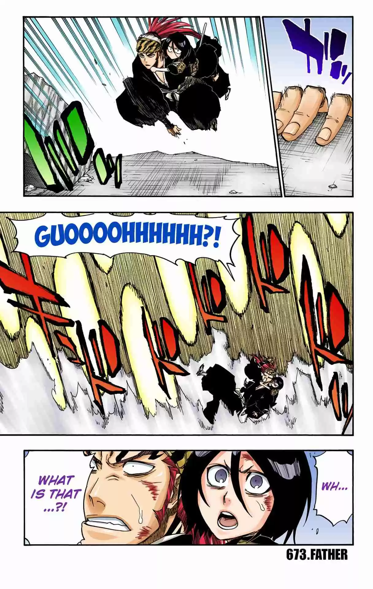 Bleach Digital Colored Comics Vol. 73 Ch. 673 FATHER