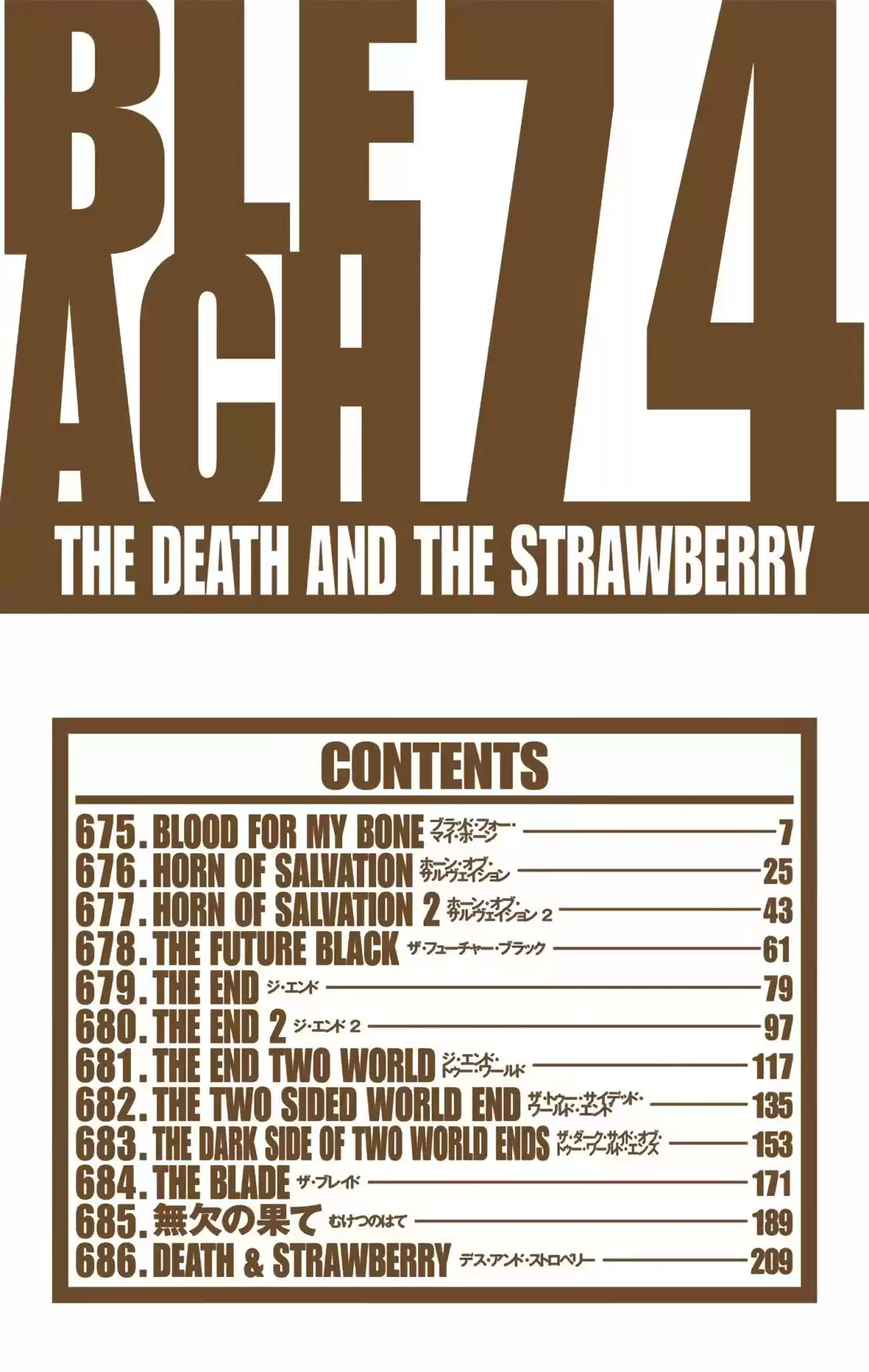 Bleach Digital Colored Comics Vol. 74 Ch. 675 Blood for My Bone