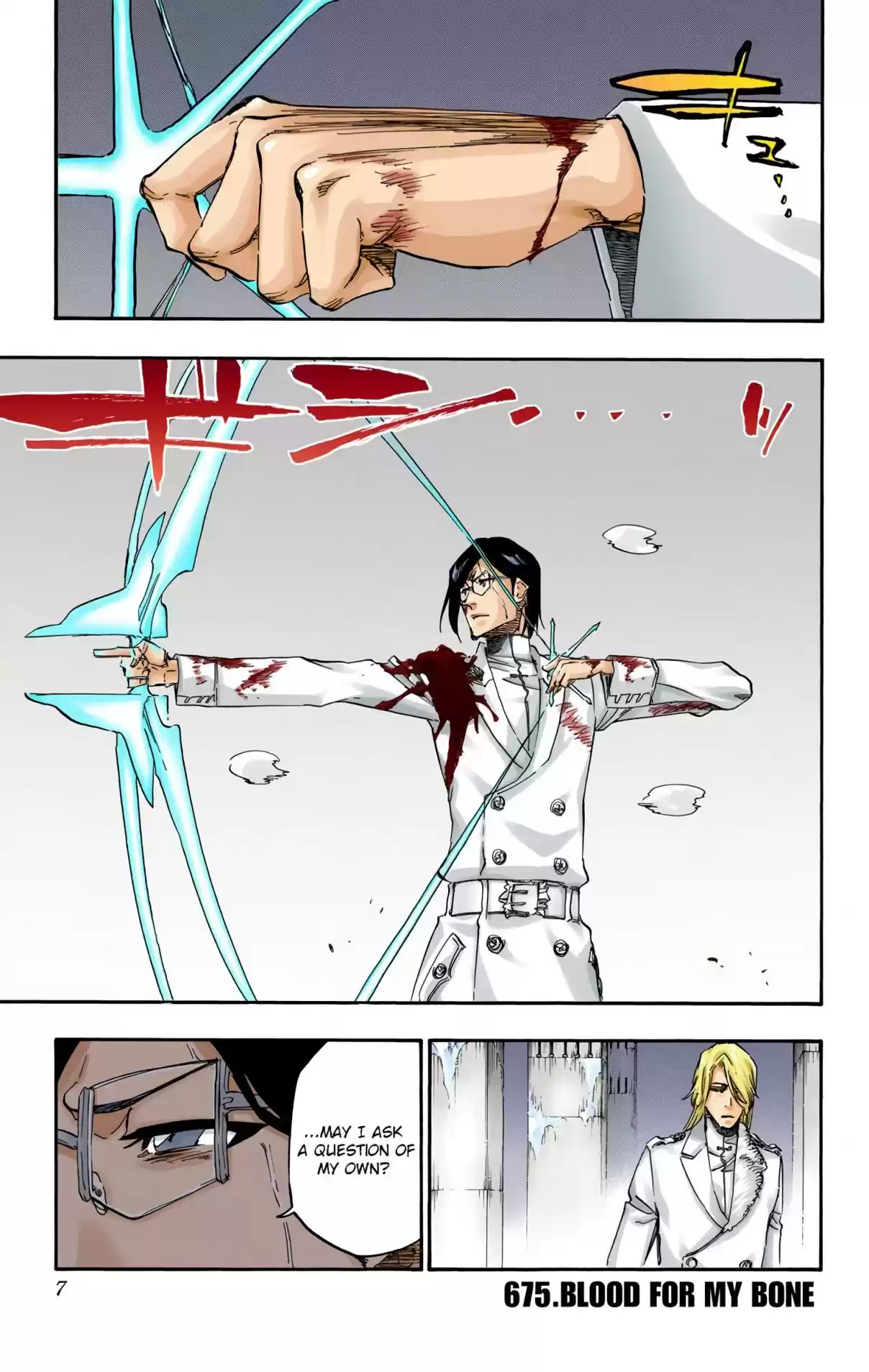 Bleach Digital Colored Comics Vol. 74 Ch. 675 Blood for My Bone