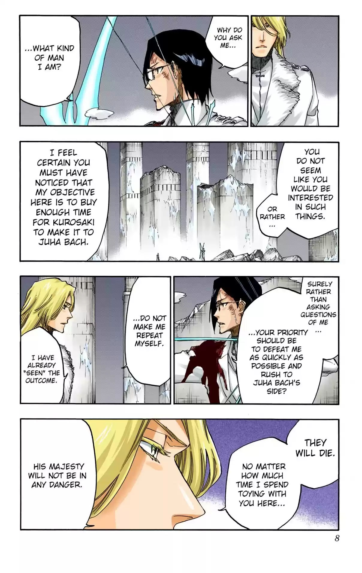 Bleach Digital Colored Comics Vol. 74 Ch. 675 Blood for My Bone