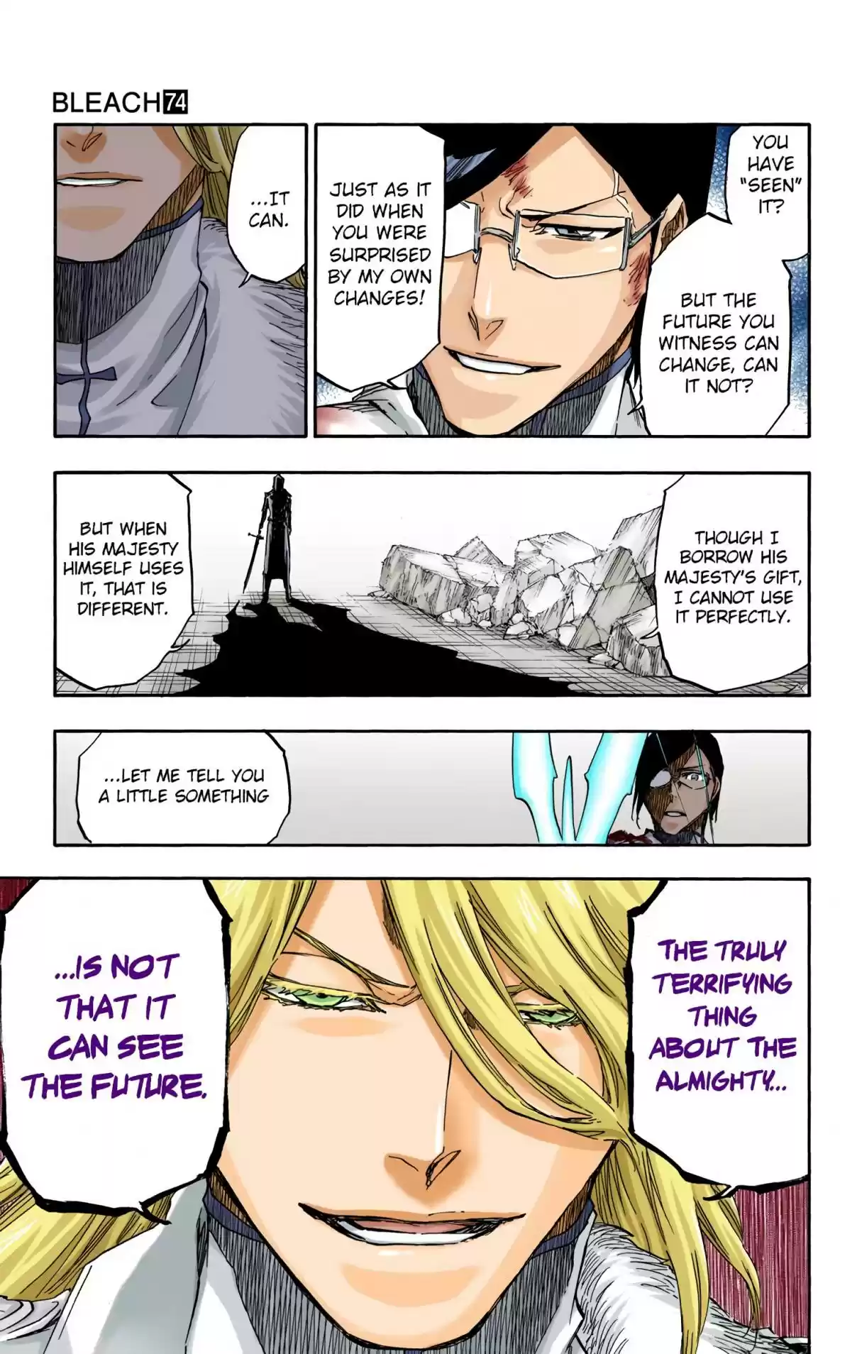 Bleach Digital Colored Comics Vol. 74 Ch. 675 Blood for My Bone