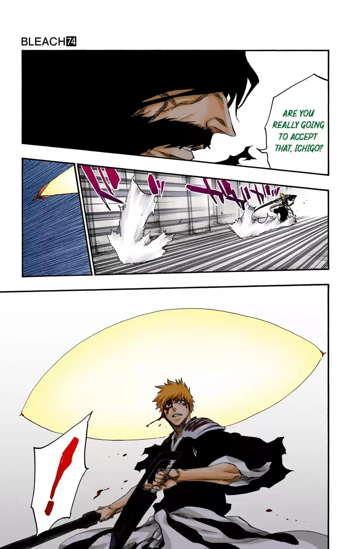 Bleach Digital Colored Comics Vol. 74 Ch. 675 Blood for My Bone