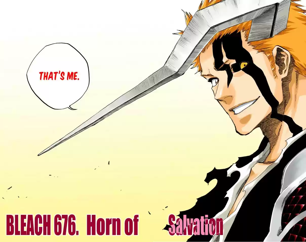 Bleach Digital Colored Comics Vol. 74 Ch. 676 Horn of Salvation