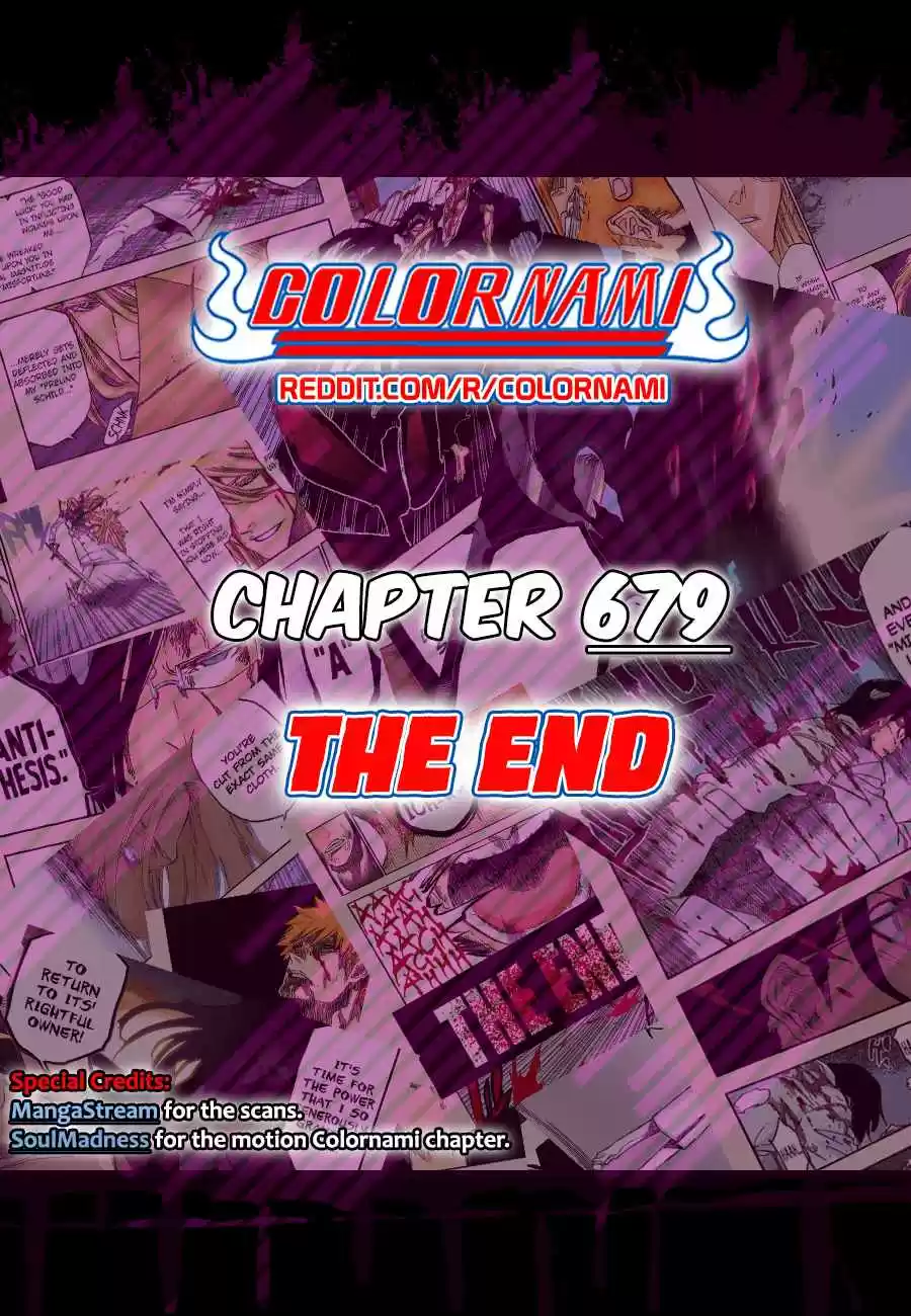 Bleach Digital Colored Comics Vol. 74 Ch. 679 THE END