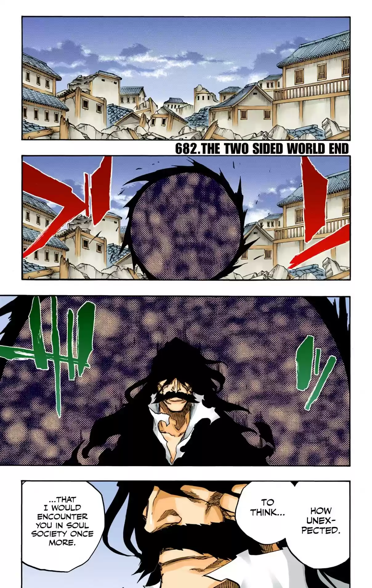 Bleach Digital Colored Comics Vol. 74 Ch. 682 The Two Sided World End
