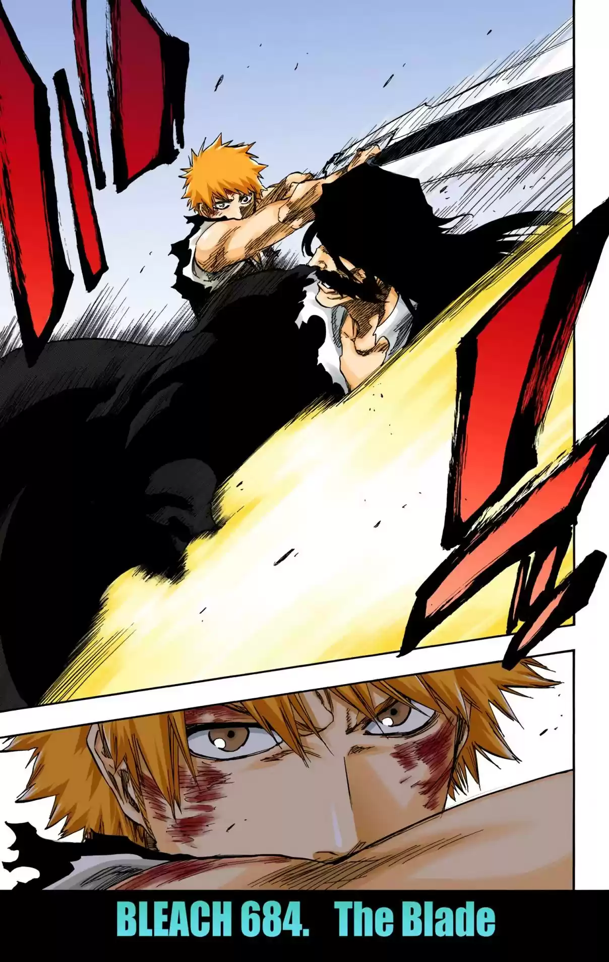 Bleach Digital Colored Comics Vol. 74 Ch. 684 The Blade