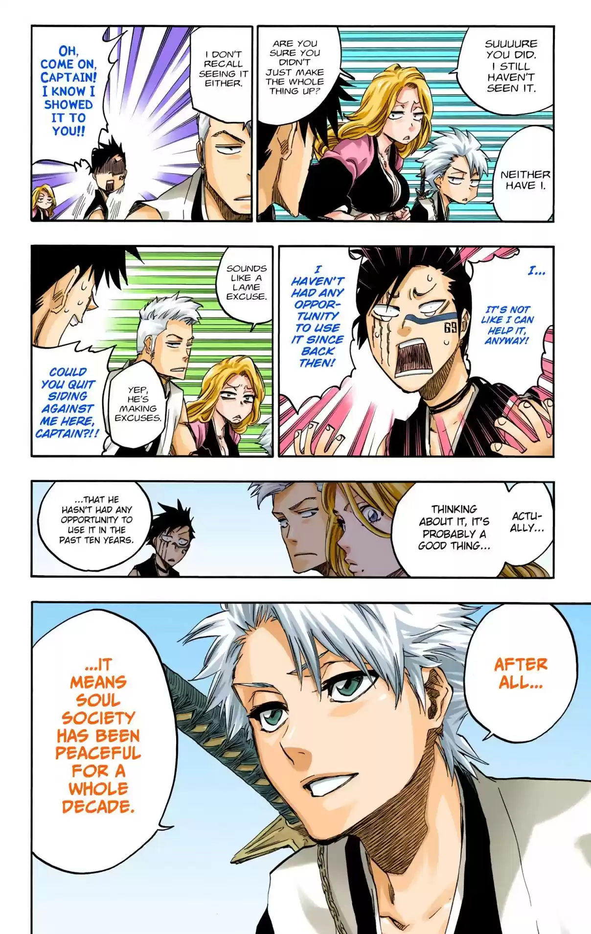 Bleach Digital Colored Comics Vol. 74 Ch. 685 A PERFECT END.