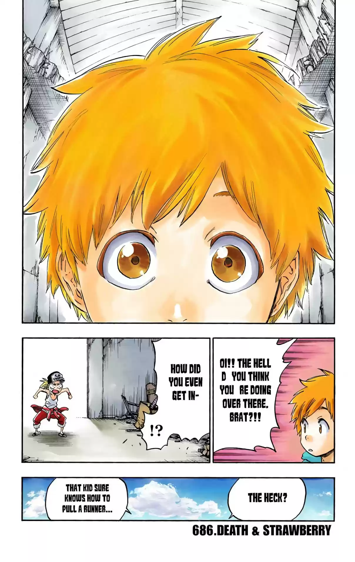 Bleach Digital Colored Comics Vol. 74 Ch. 686 Death And Strawberry