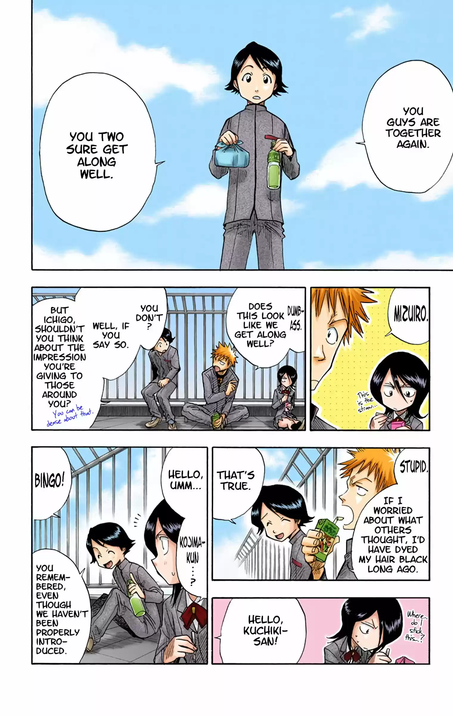 Bleach - Digital Colored Comics Vol.1 Chapter 7: The Pink Cheeked Parakeet