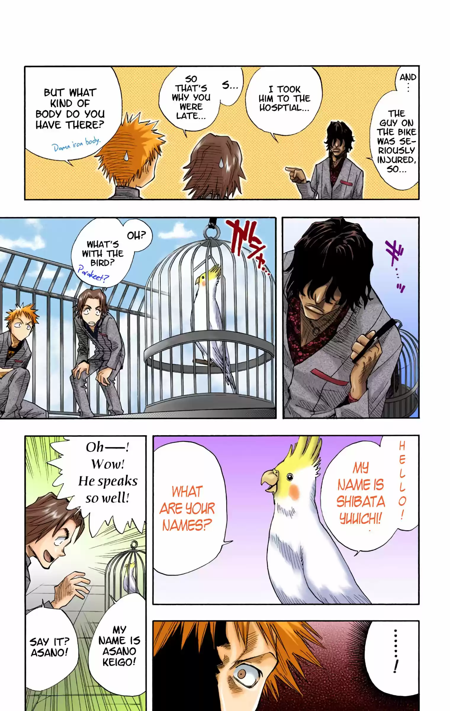 Bleach - Digital Colored Comics Vol.1 Chapter 7: The Pink Cheeked Parakeet