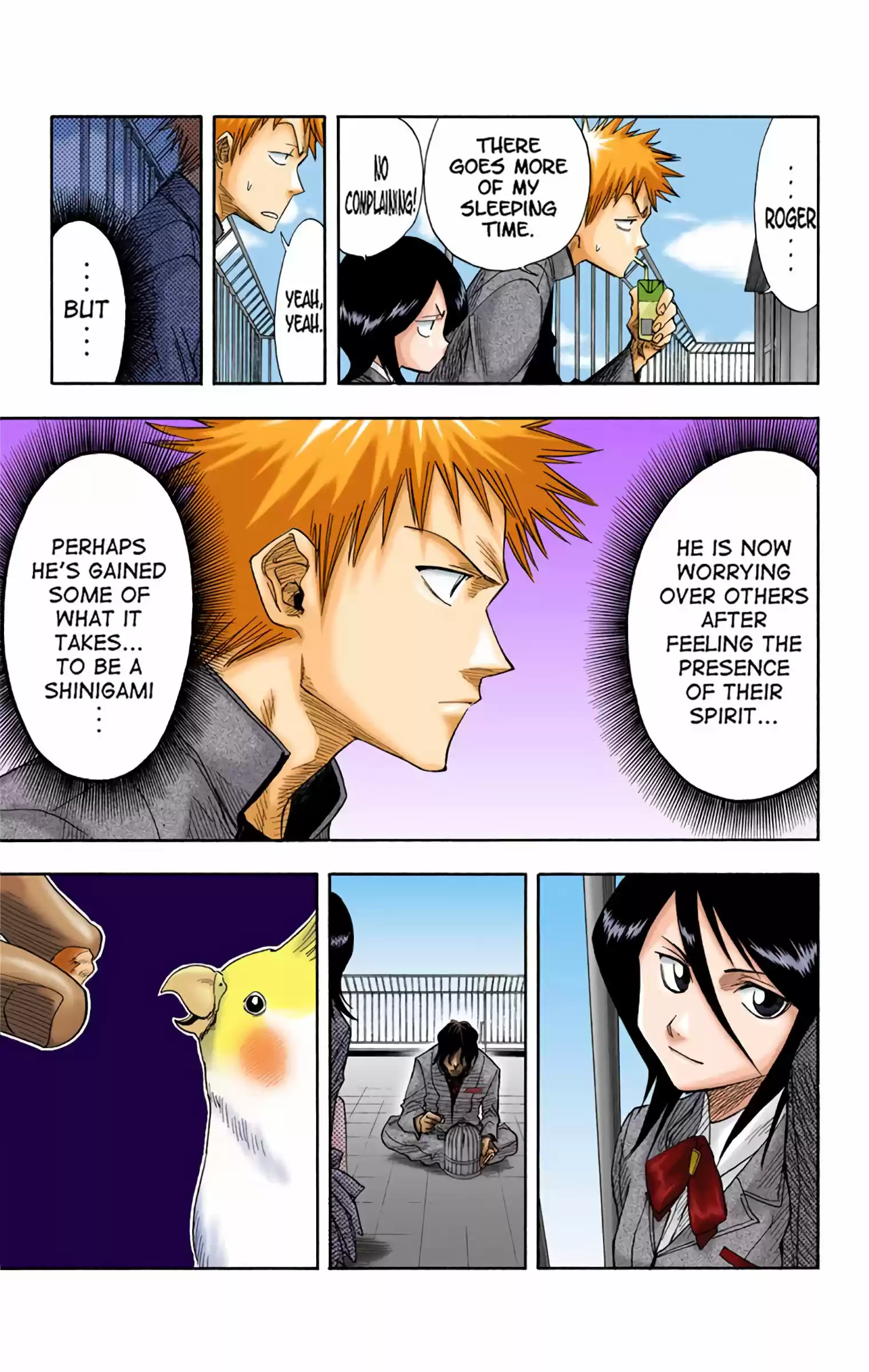 Bleach - Digital Colored Comics Vol.1 Chapter 7: The Pink Cheeked Parakeet