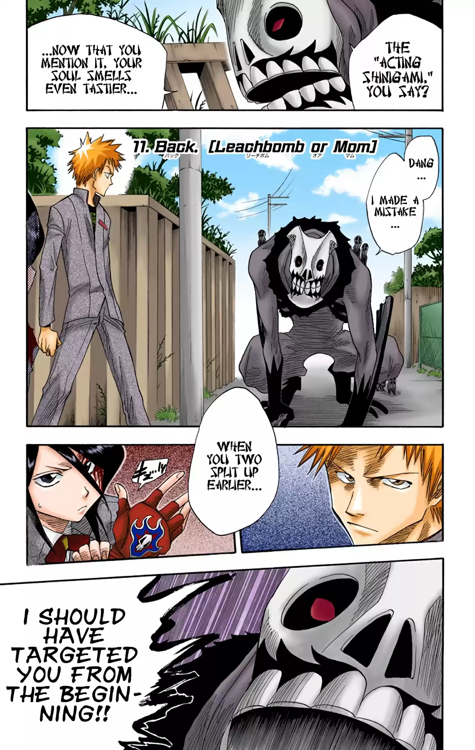 Bleach - Digital Colored Comics Vol.2 Chapter 11: Back. (Leachbomb Or Mom)
