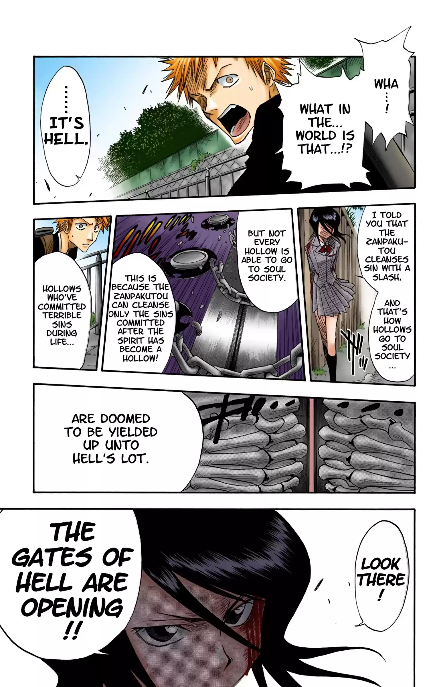 Bleach - Digital Colored Comics Vol.2 Chapter 12: The Gate Of The End