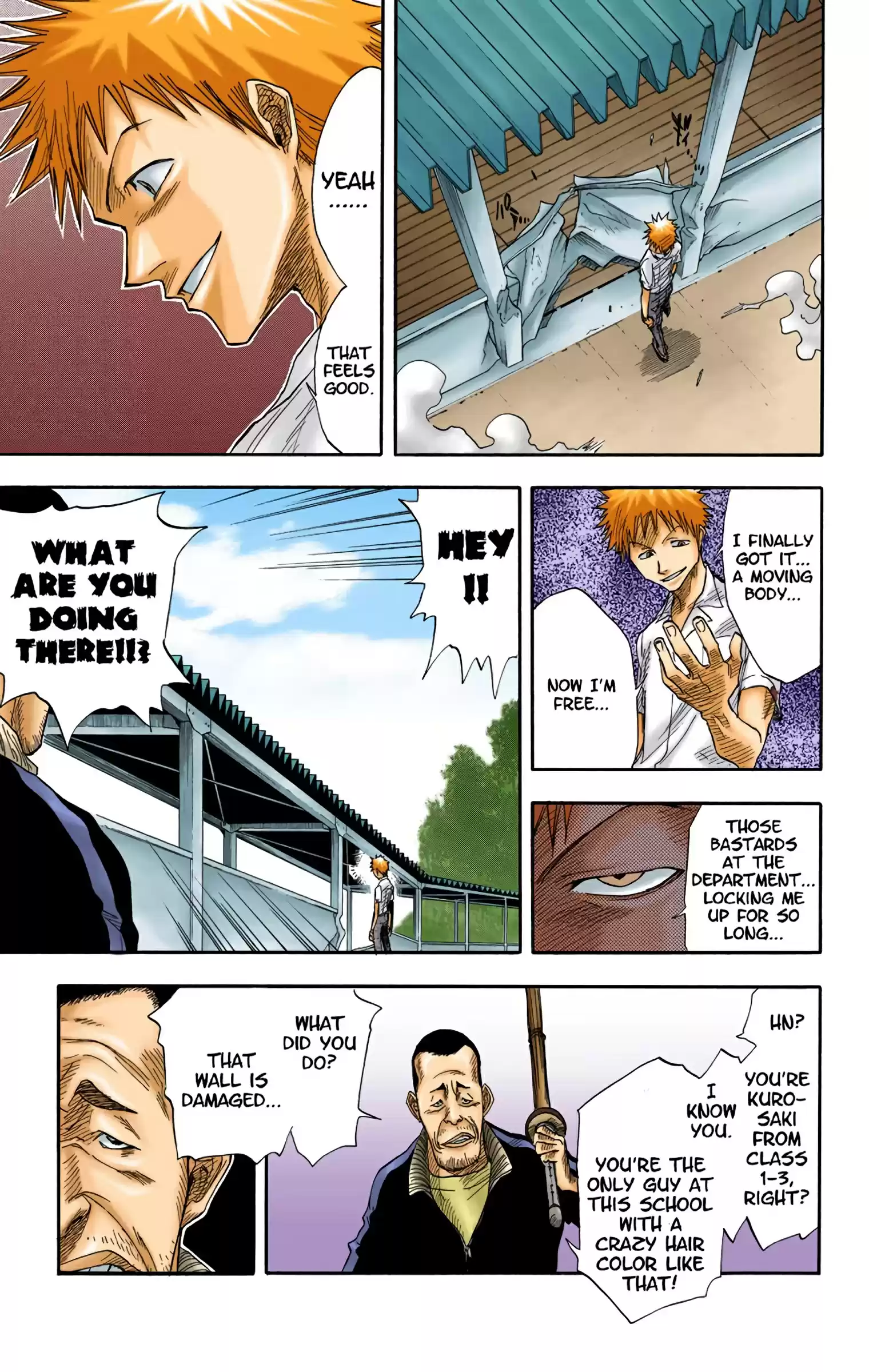 Bleach - Digital Colored Comics Vol.2 Chapter 14: School Daze!!!
