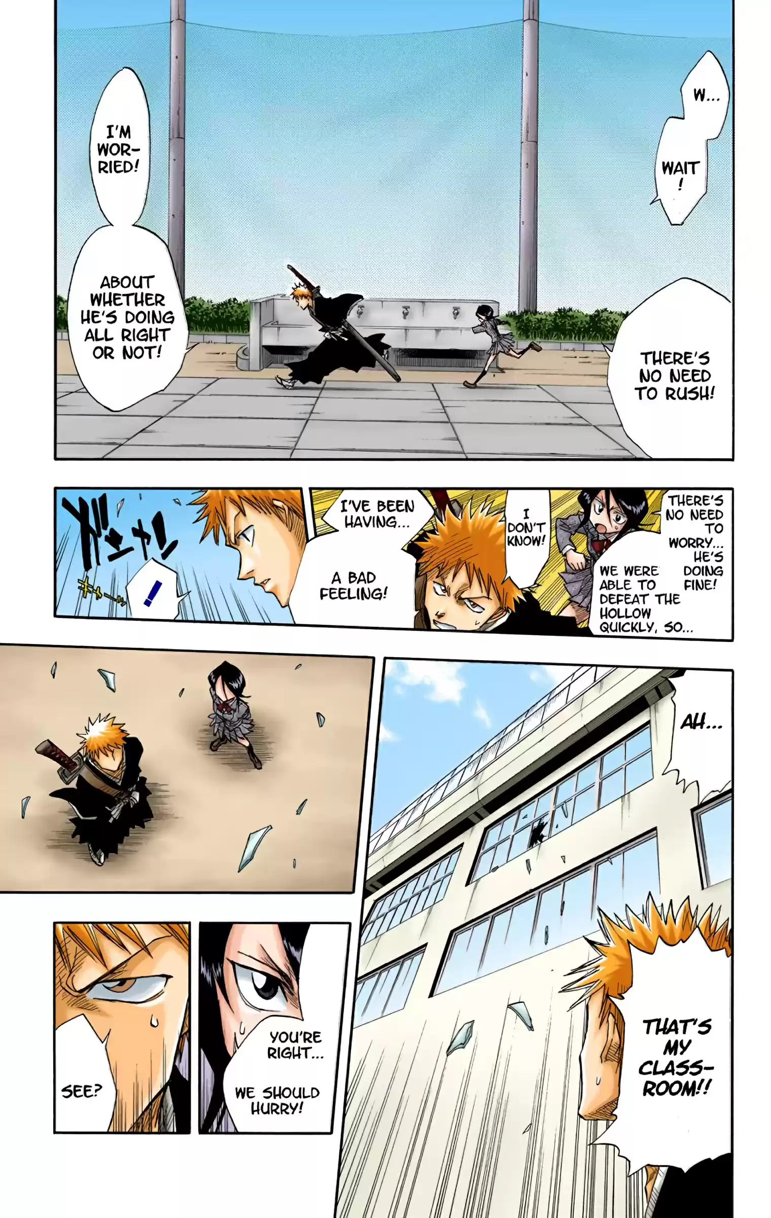 Bleach - Digital Colored Comics Vol.2 Chapter 14: School Daze!!!
