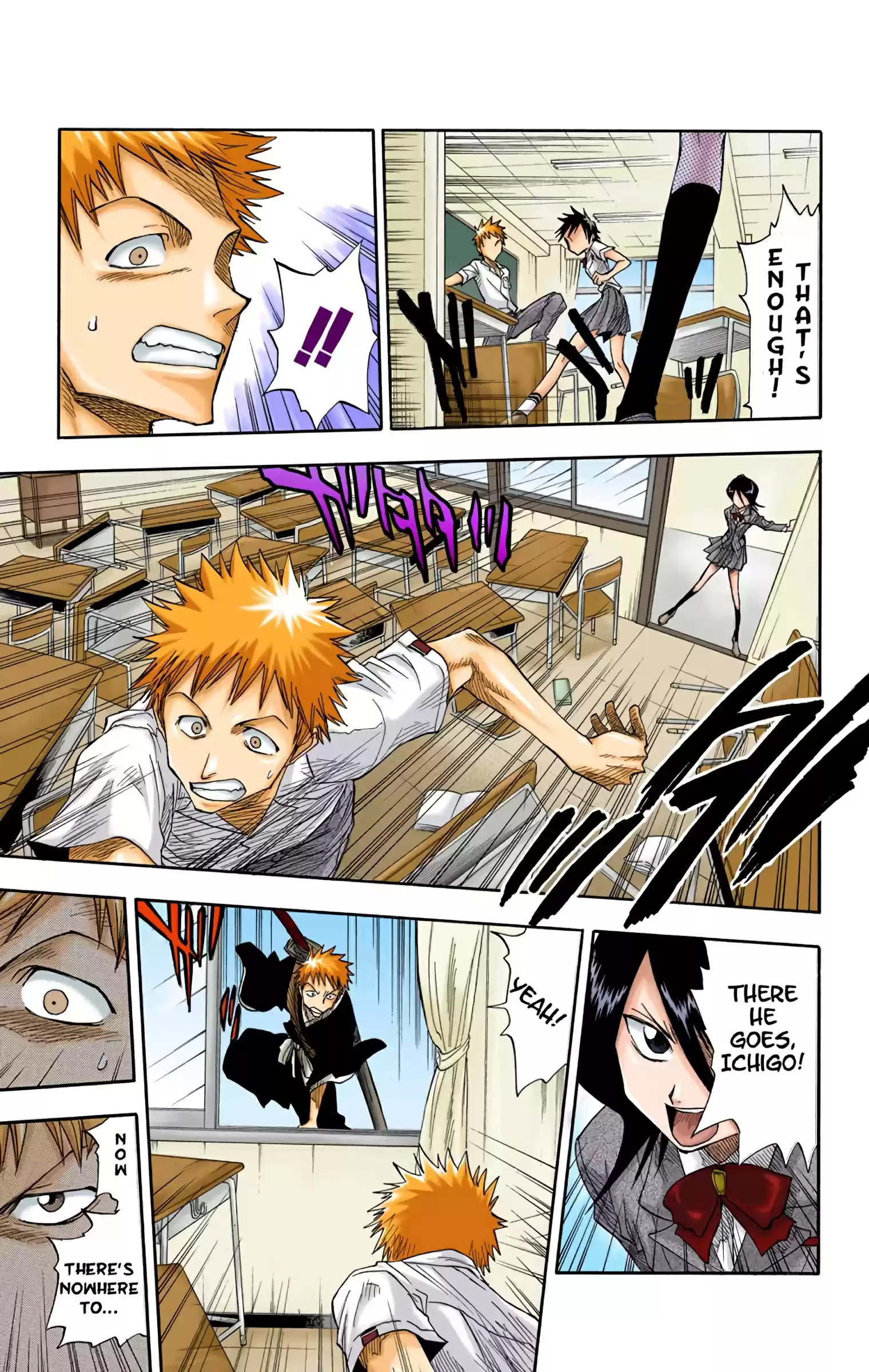 Bleach - Digital Colored Comics Vol.2 Chapter 14: School Daze!!!