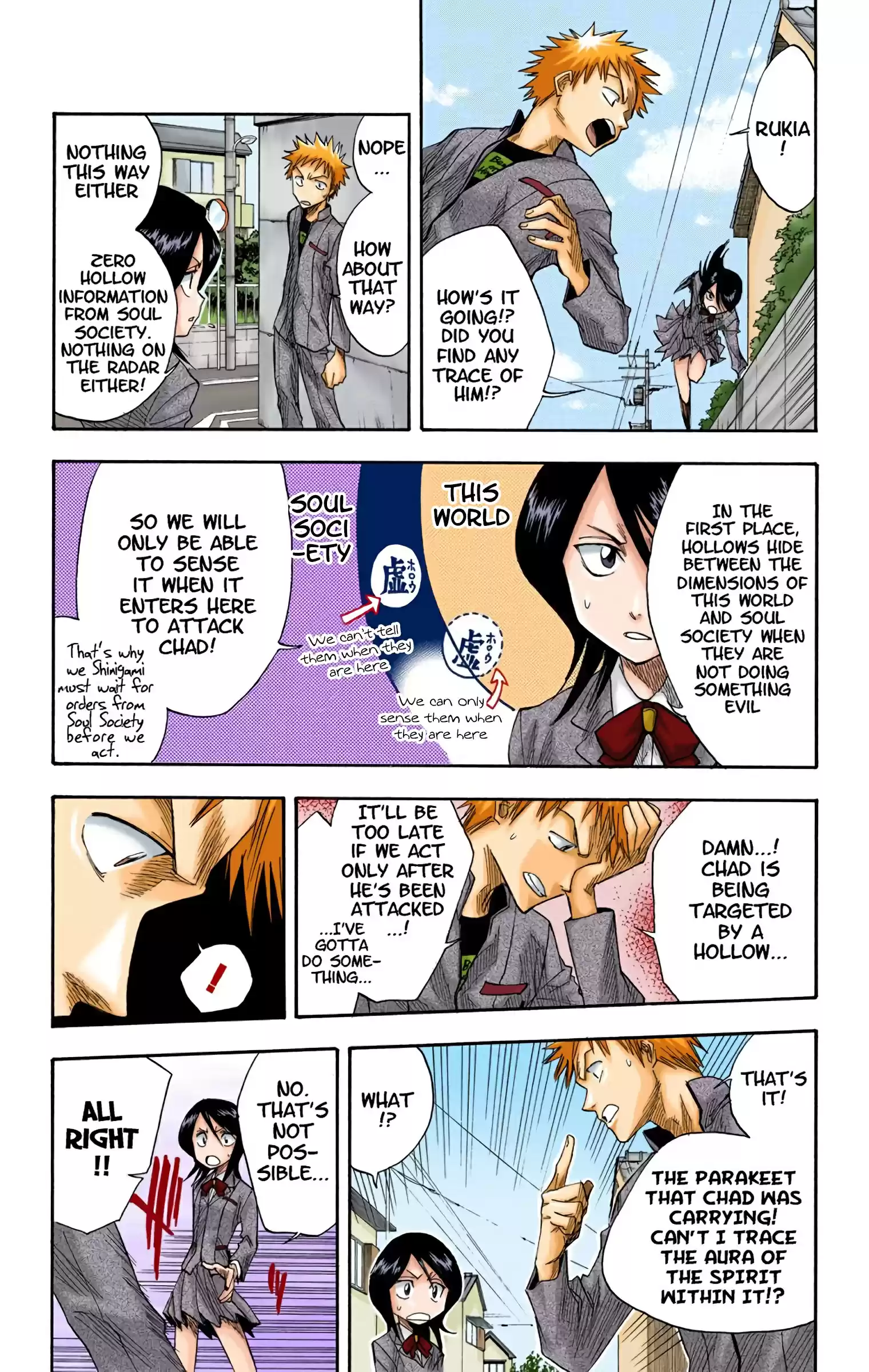 Bleach - Digital Colored Comics Vol.2 Chapter 8: Chase Chad Around