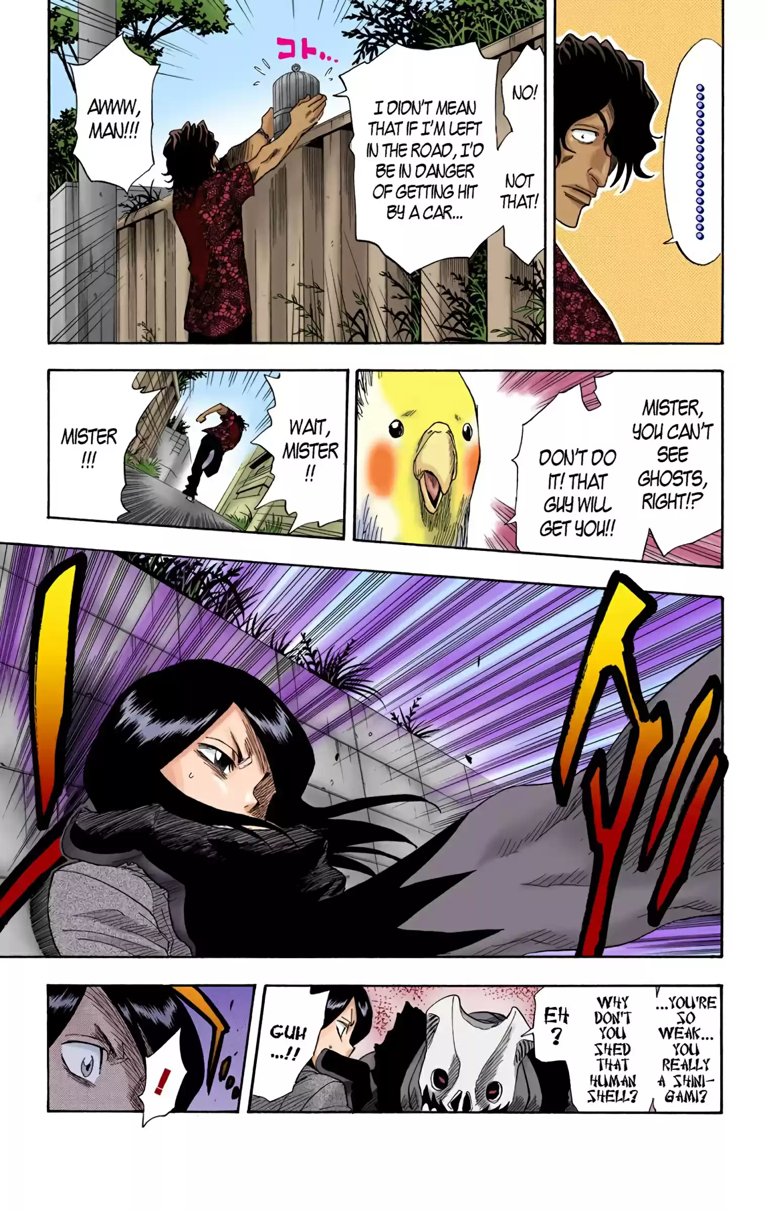 Bleach - Digital Colored Comics Vol.2 Chapter 9: Monster And A Transfer (Struck Down)