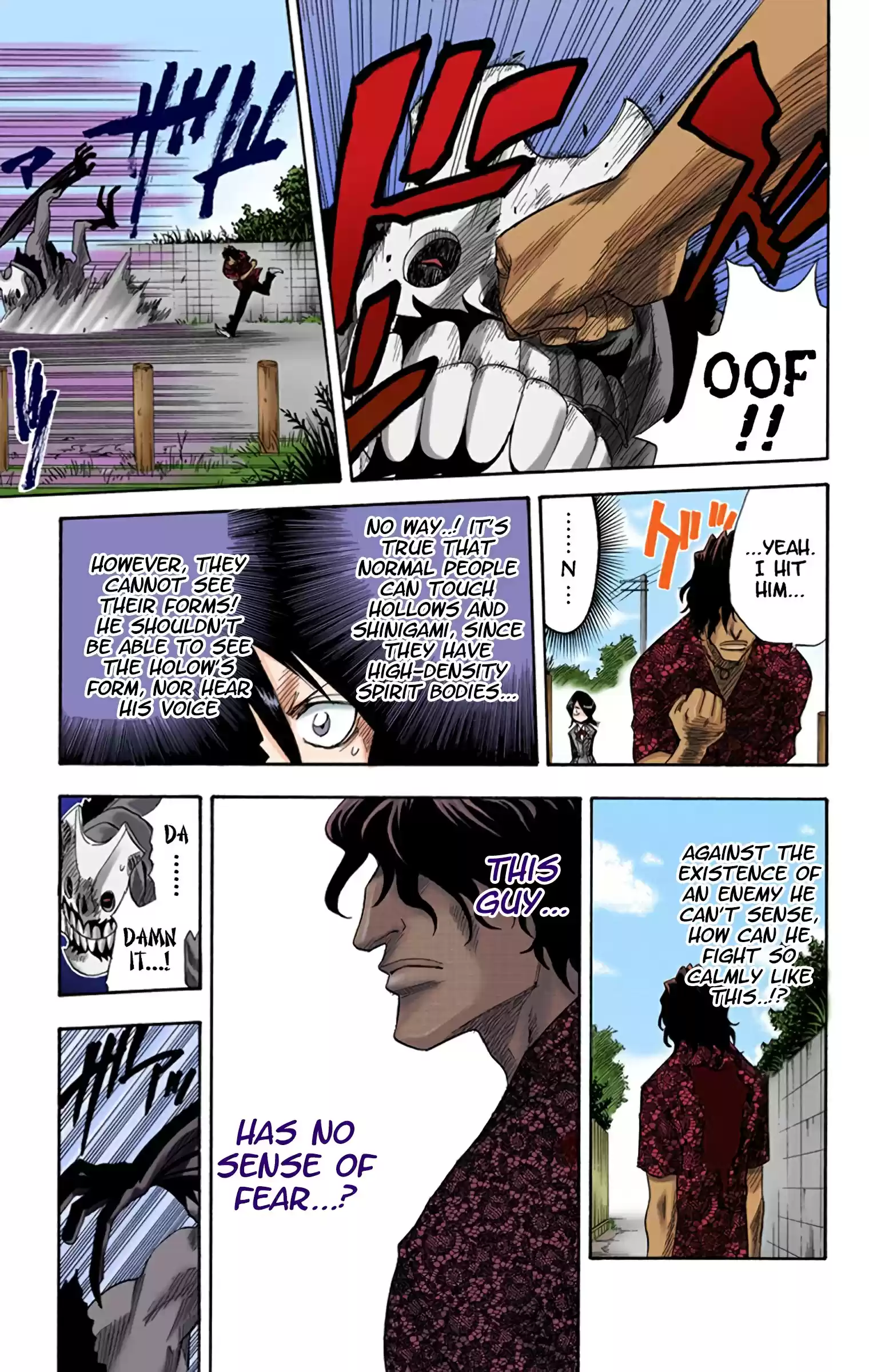 Bleach - Digital Colored Comics Vol.2 Chapter 9: Monster And A Transfer (Struck Down)