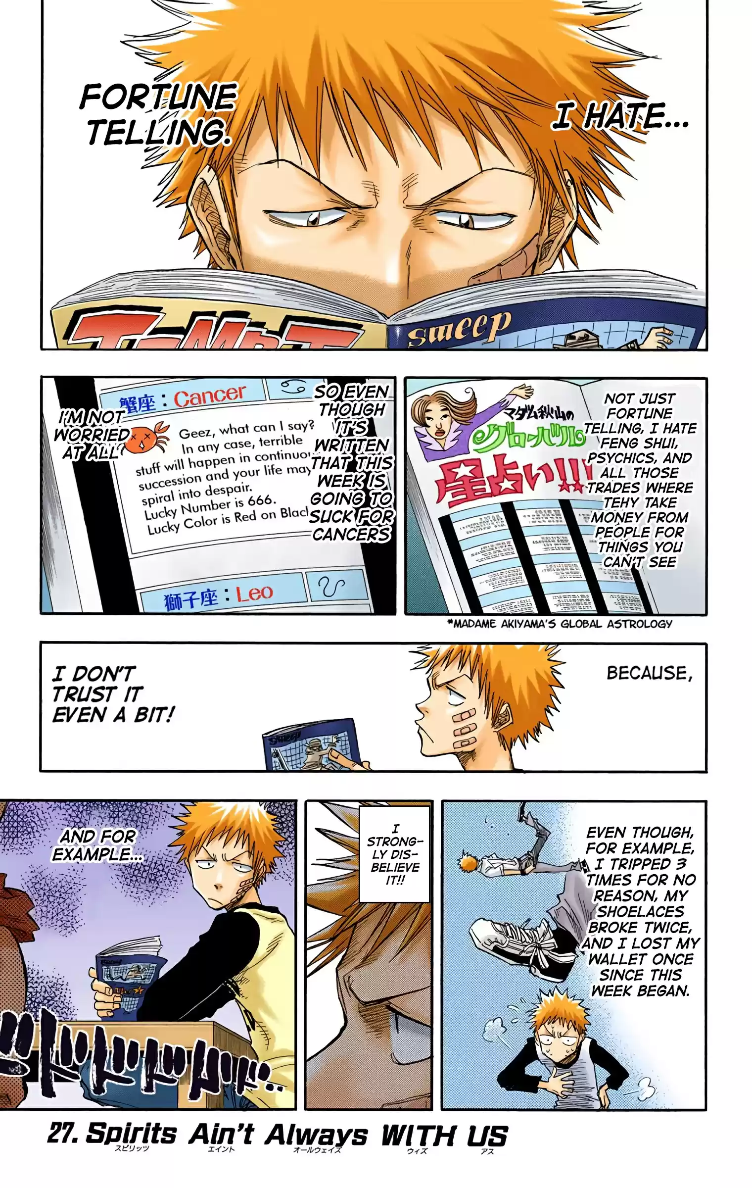 Bleach - Digital Colored Comics Vol.4 Chapter 27: Spirits Aren't Always With Us