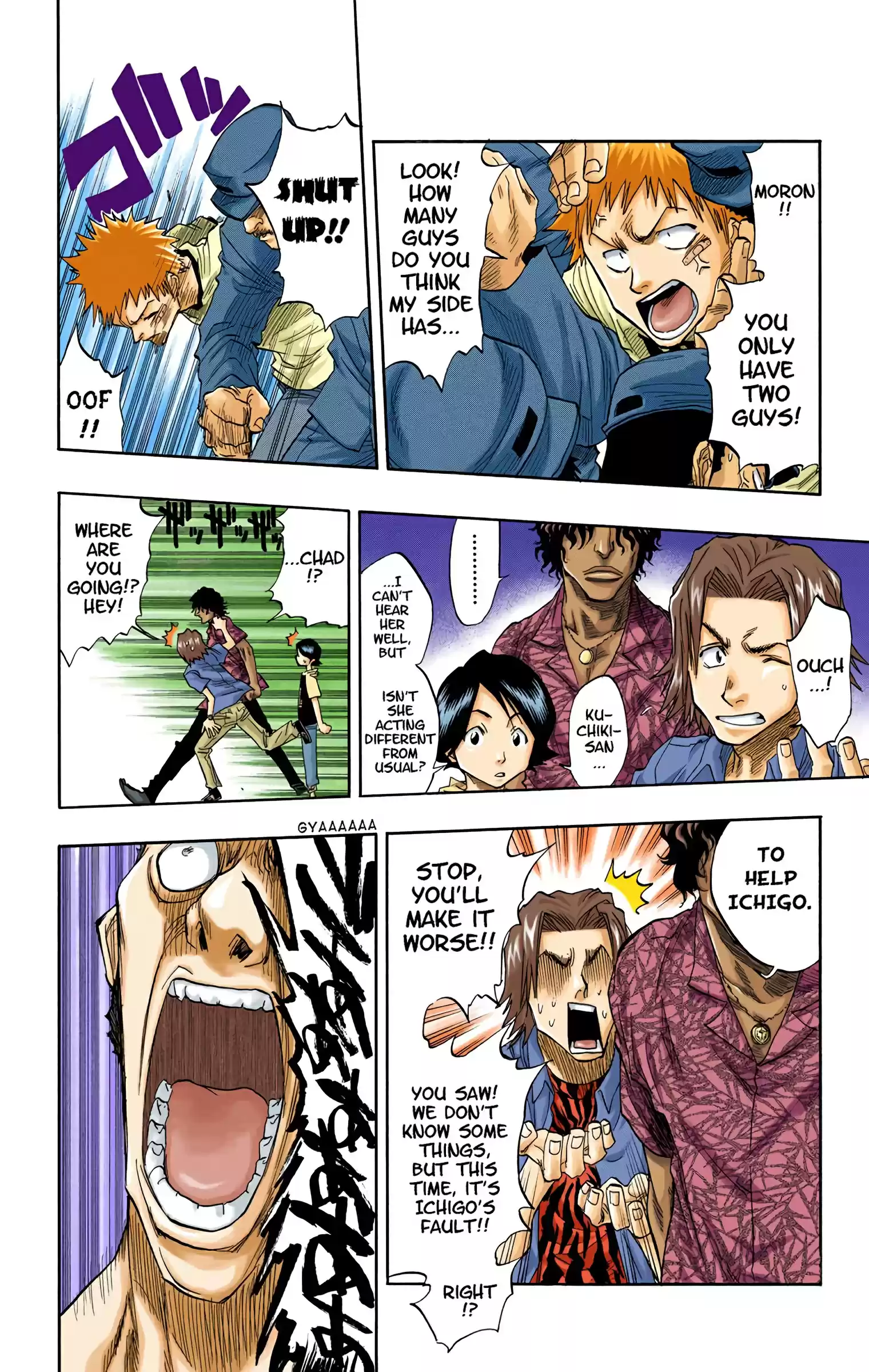 Bleach - Digital Colored Comics Vol.4 Chapter 29: Stop That, Stupid!!