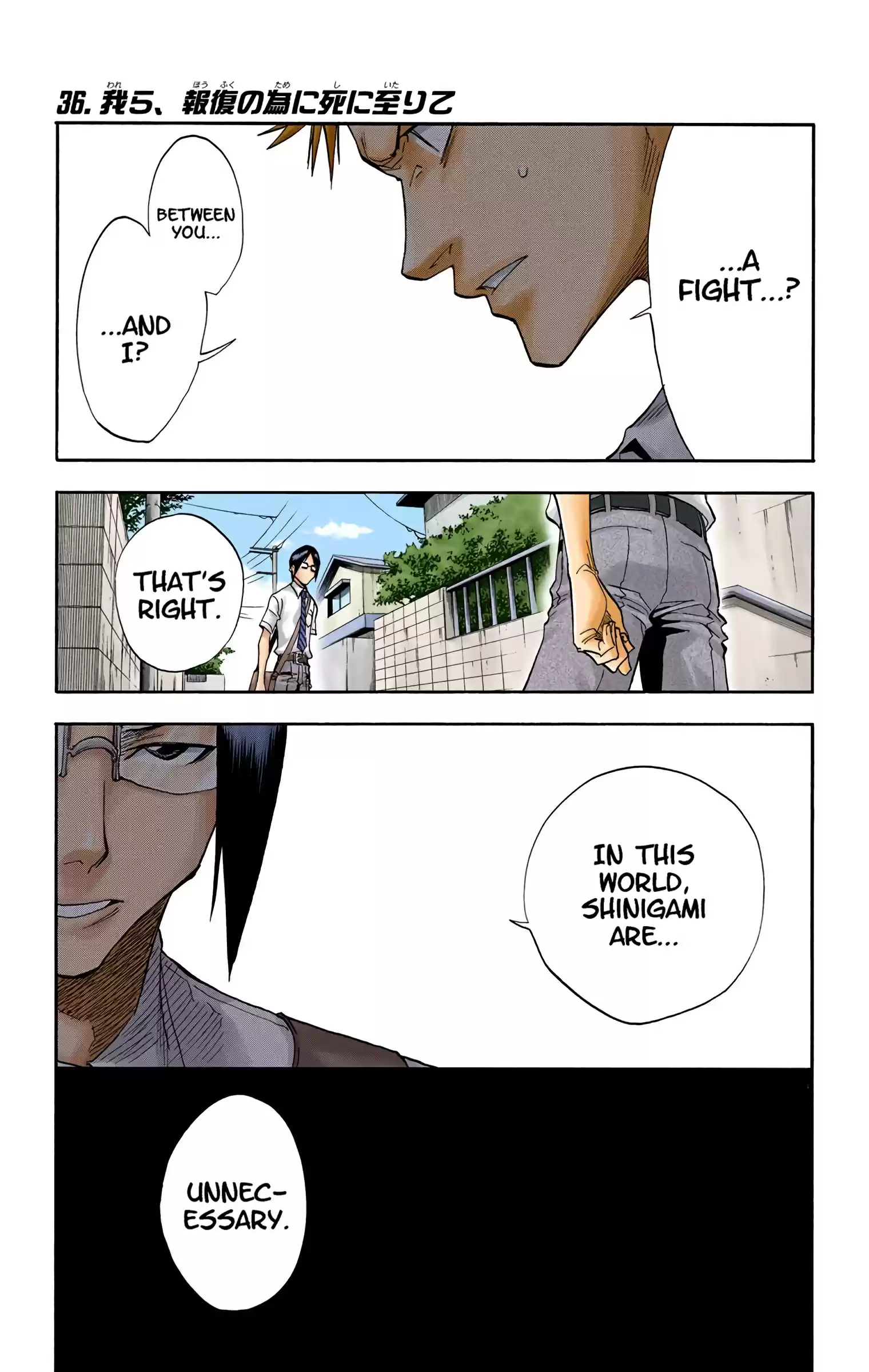 Bleach - Digital Colored Comics Vol.5 Chapter 36: They Died For Vengeance