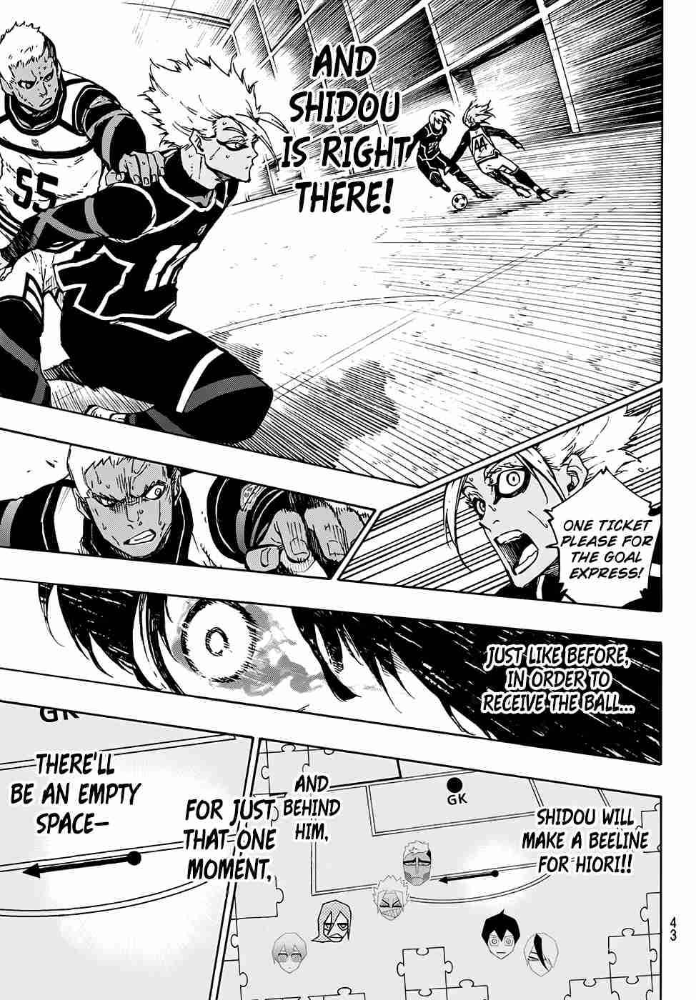 Blue Lock Ch. 102 The world you perceive