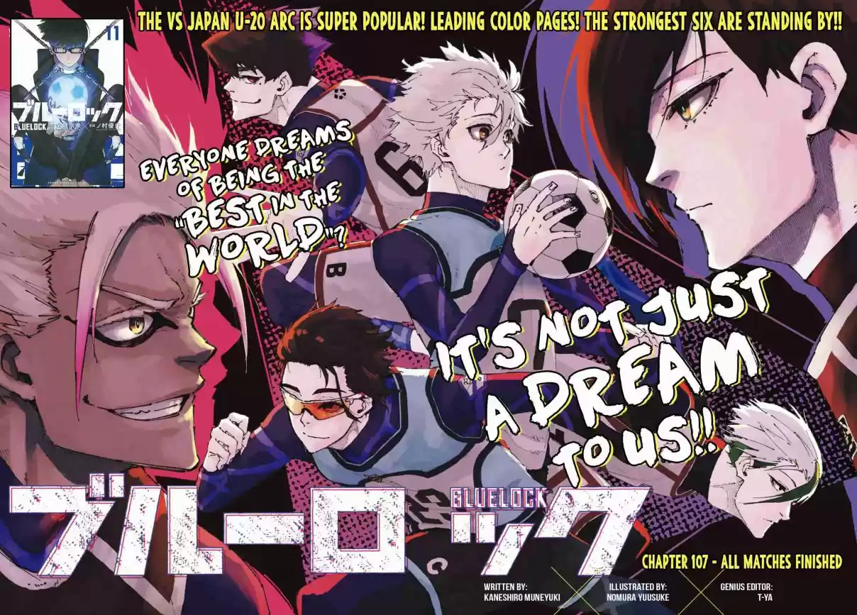 Blue Lock Ch. 107 All Matches Finished