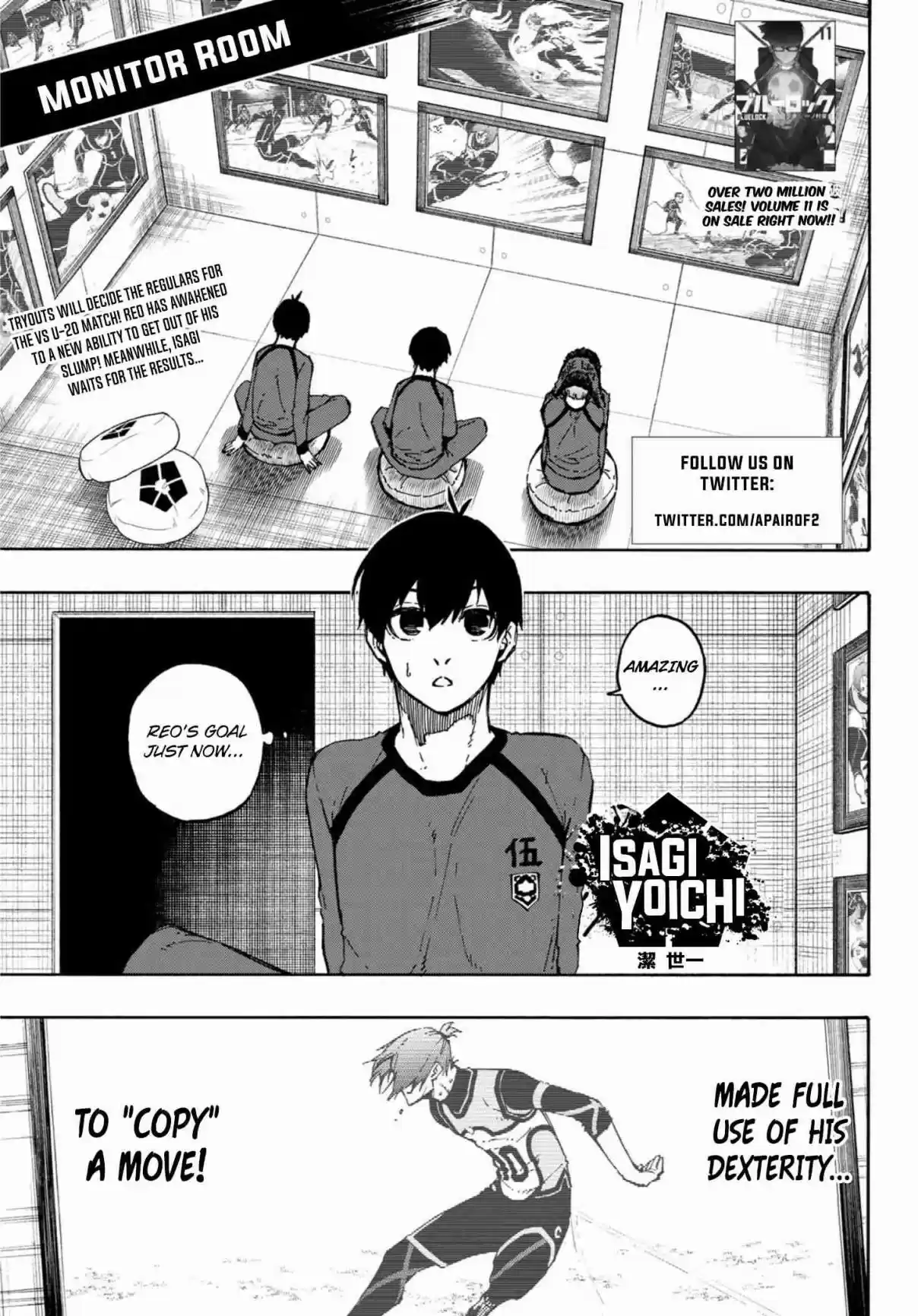 Blue Lock Ch. 107 All Matches Finished