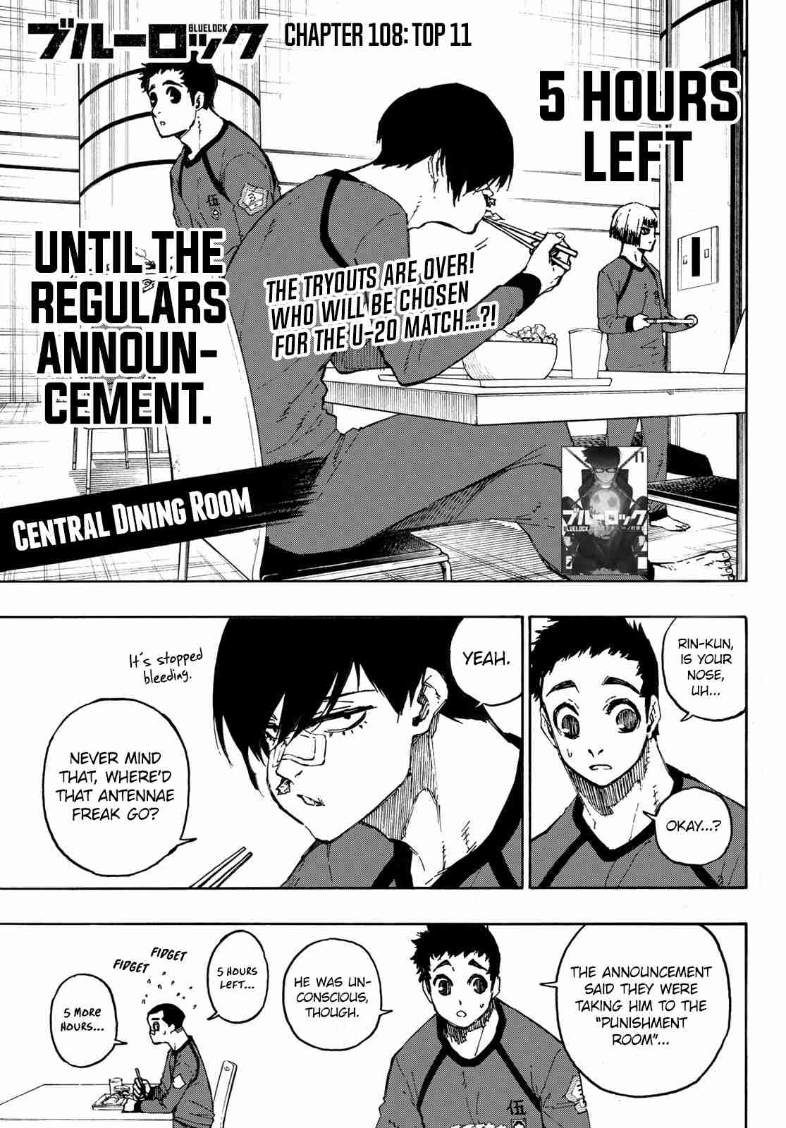 Blue Lock Ch. 108 Top 11