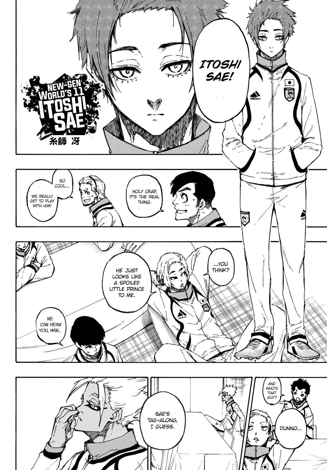 Blue Lock Ch. 110 Newcomer