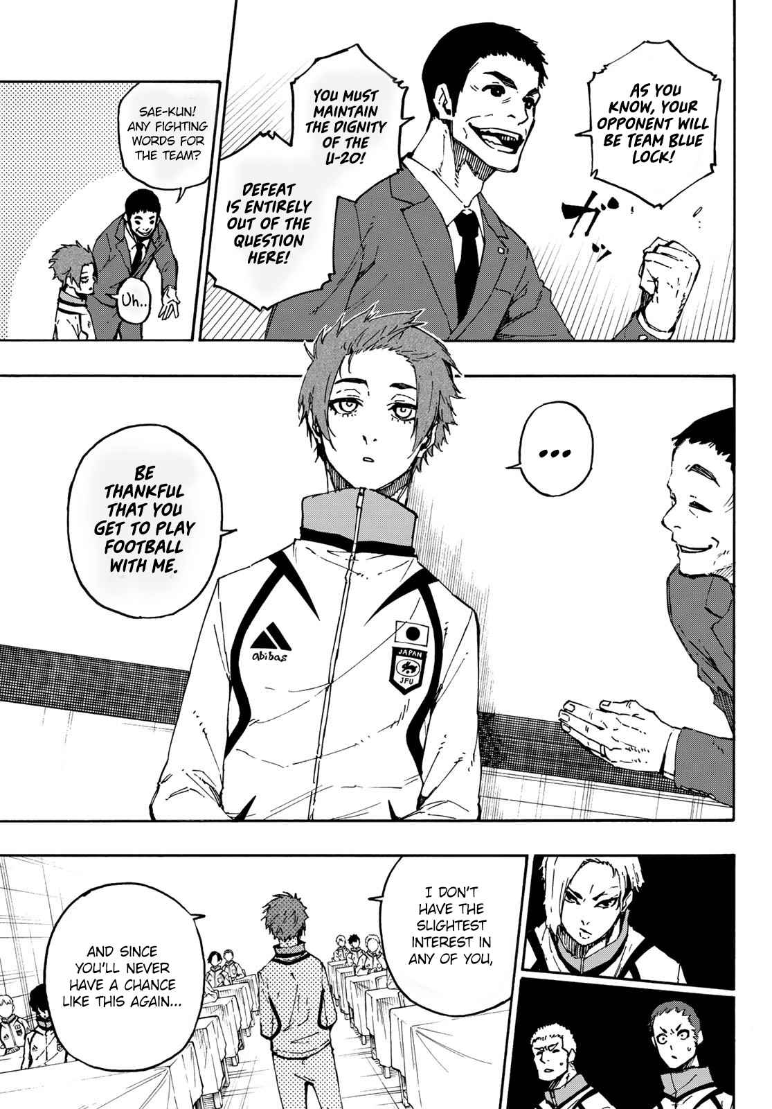 Blue Lock Ch. 110 Newcomer