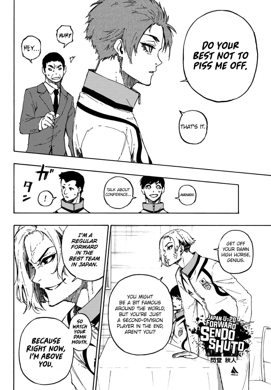 Blue Lock Ch. 110 Newcomer