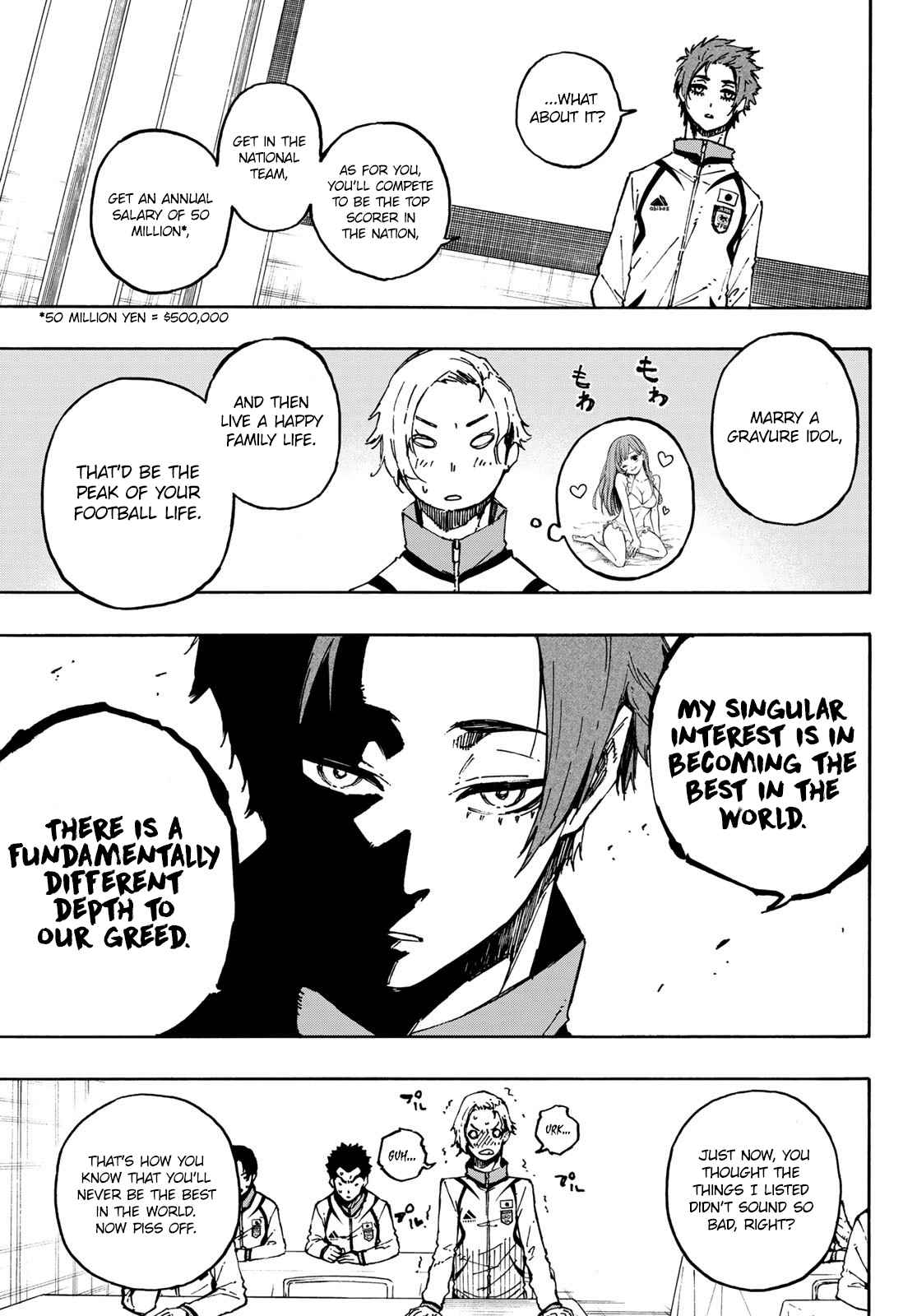 Blue Lock Ch. 110 Newcomer