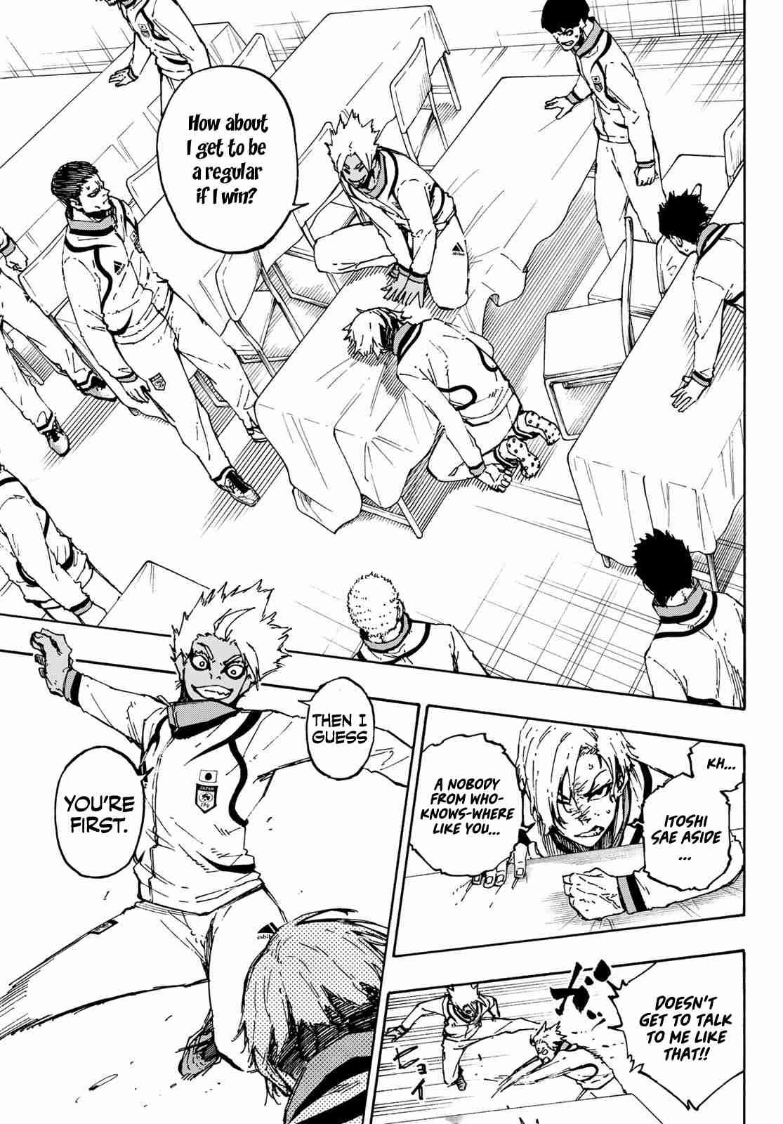 Blue Lock Ch. 110 Newcomer