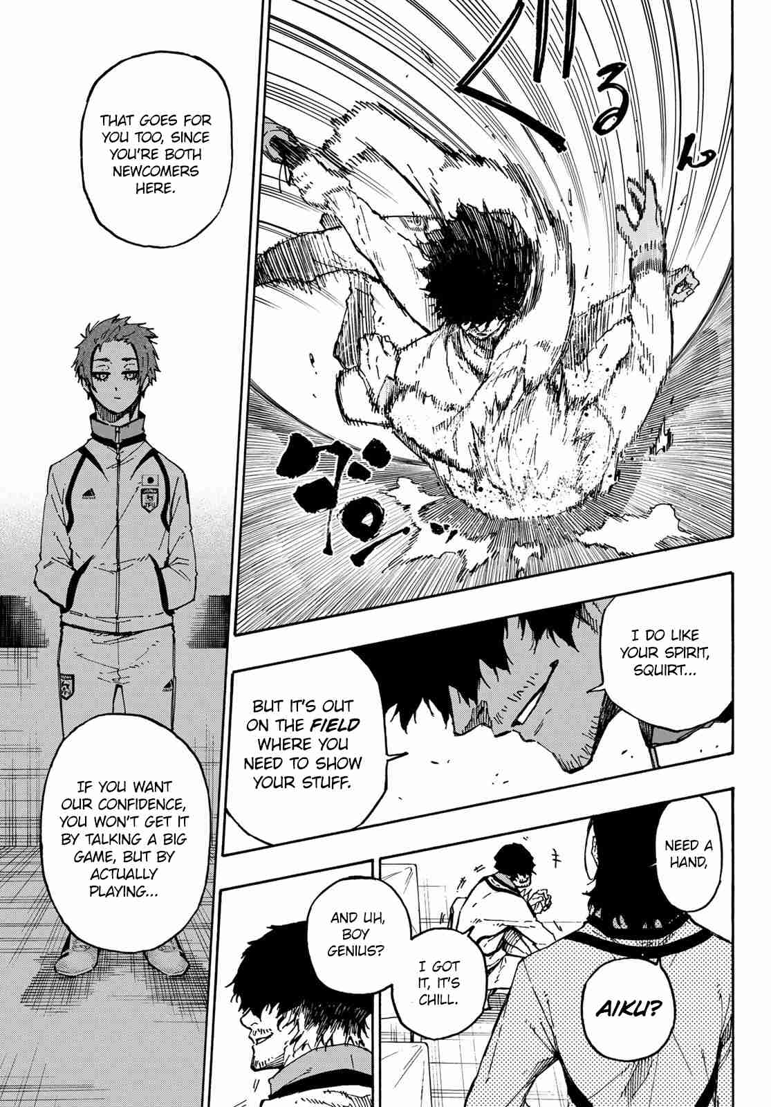 Blue Lock Ch. 110 Newcomer