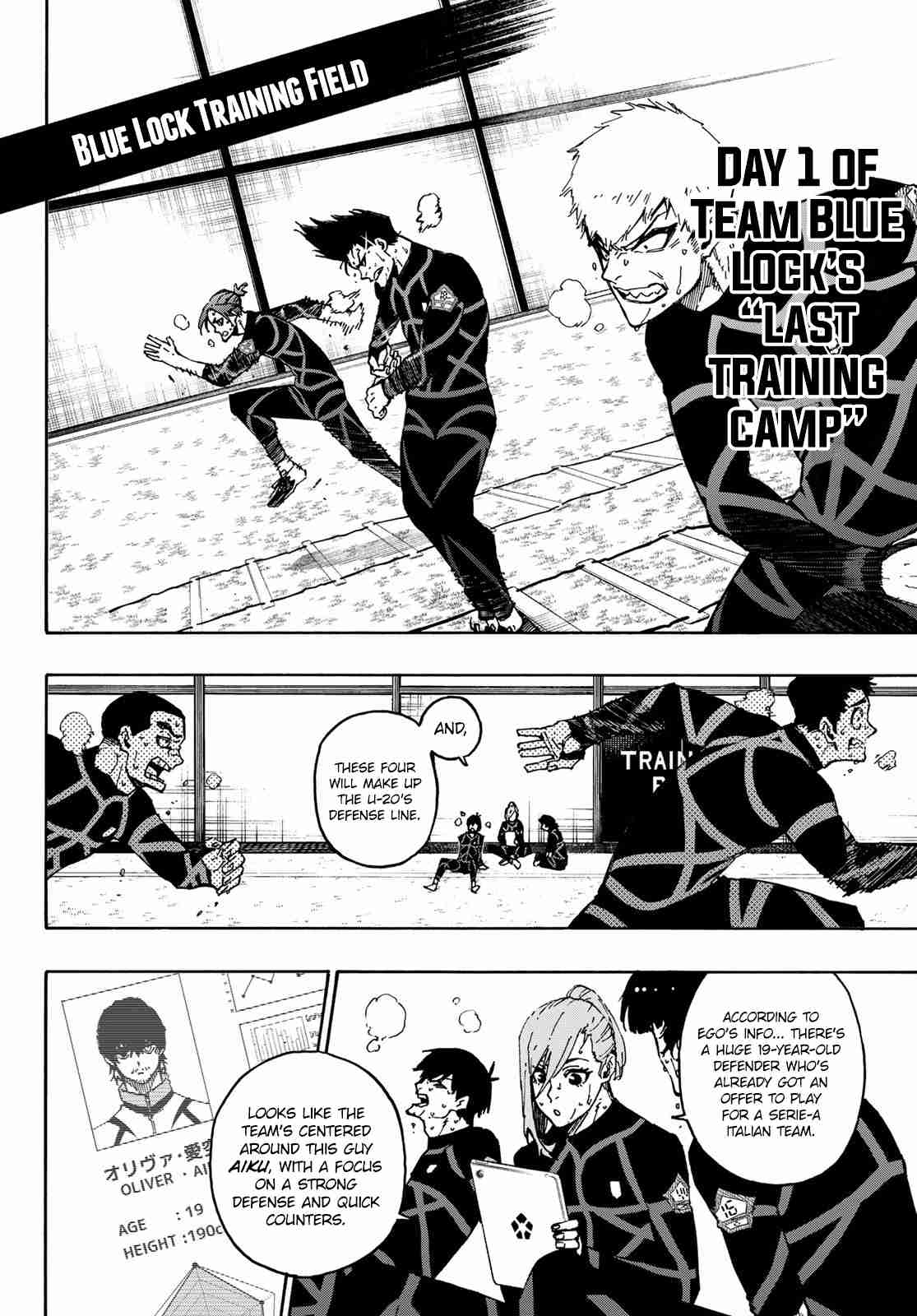 Blue Lock Ch. 110 Newcomer