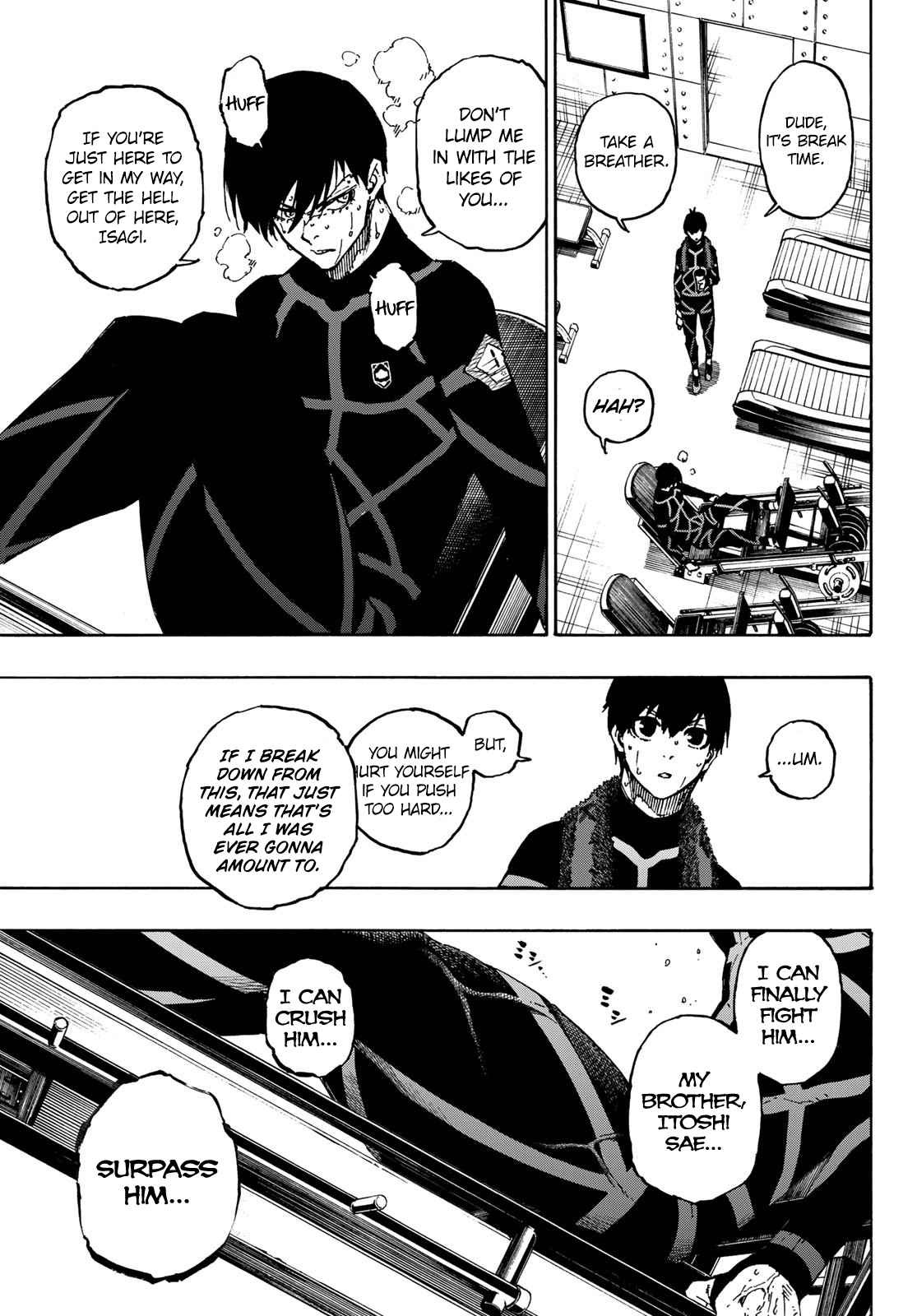 Blue Lock Ch. 110 Newcomer