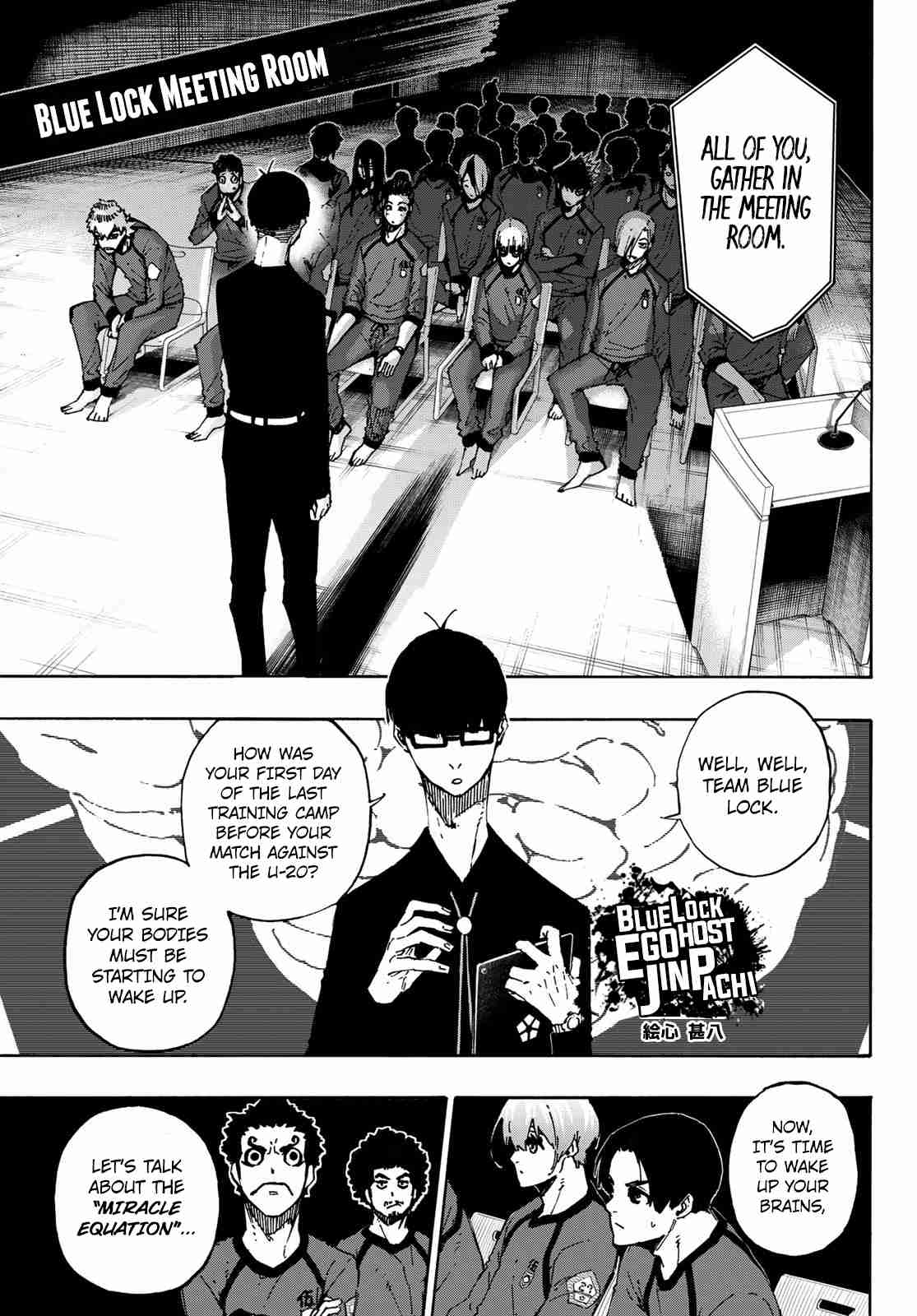 Blue Lock Ch. 110 Newcomer