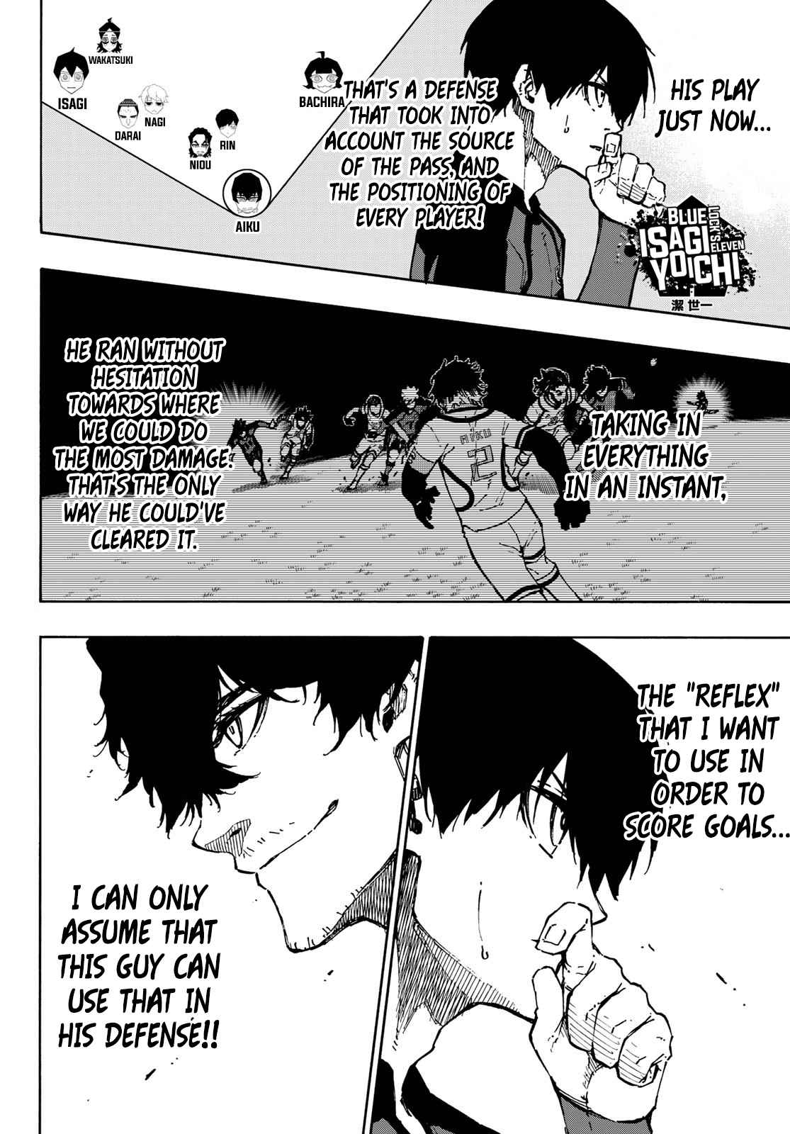 Blue Lock Ch. 114 Quartet