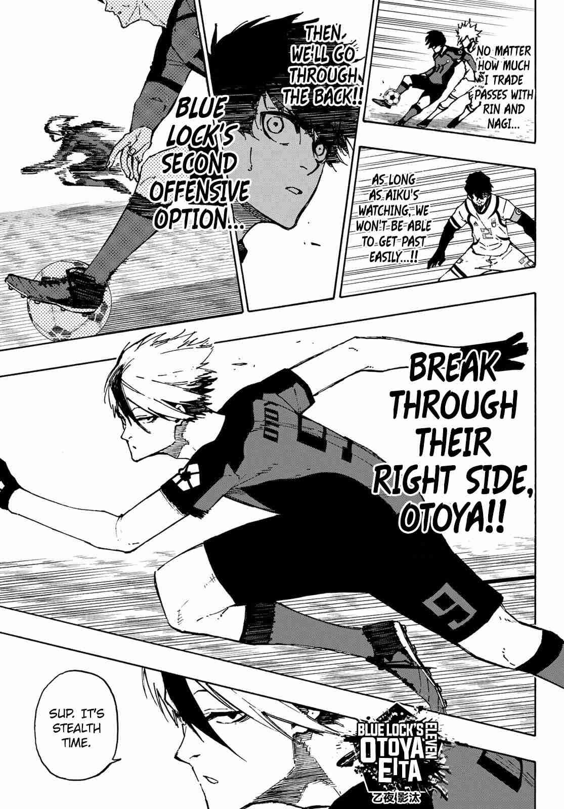 Blue Lock Ch. 114 Quartet