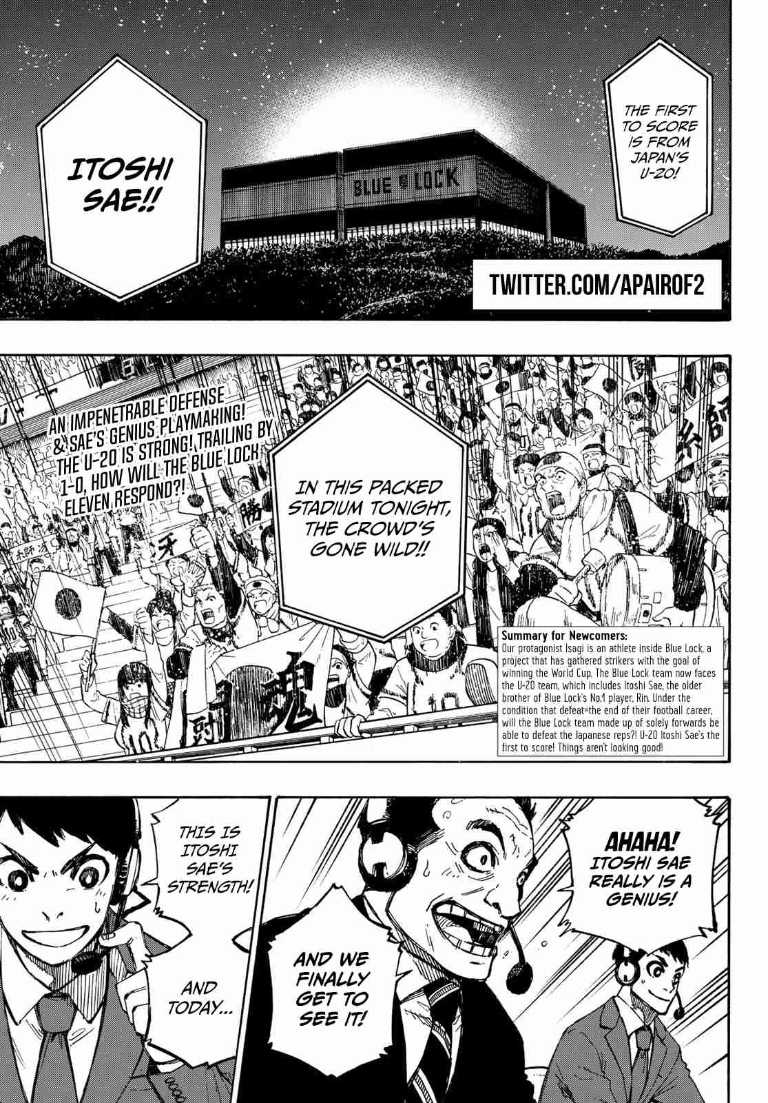 Blue Lock Ch. 116 Revenger