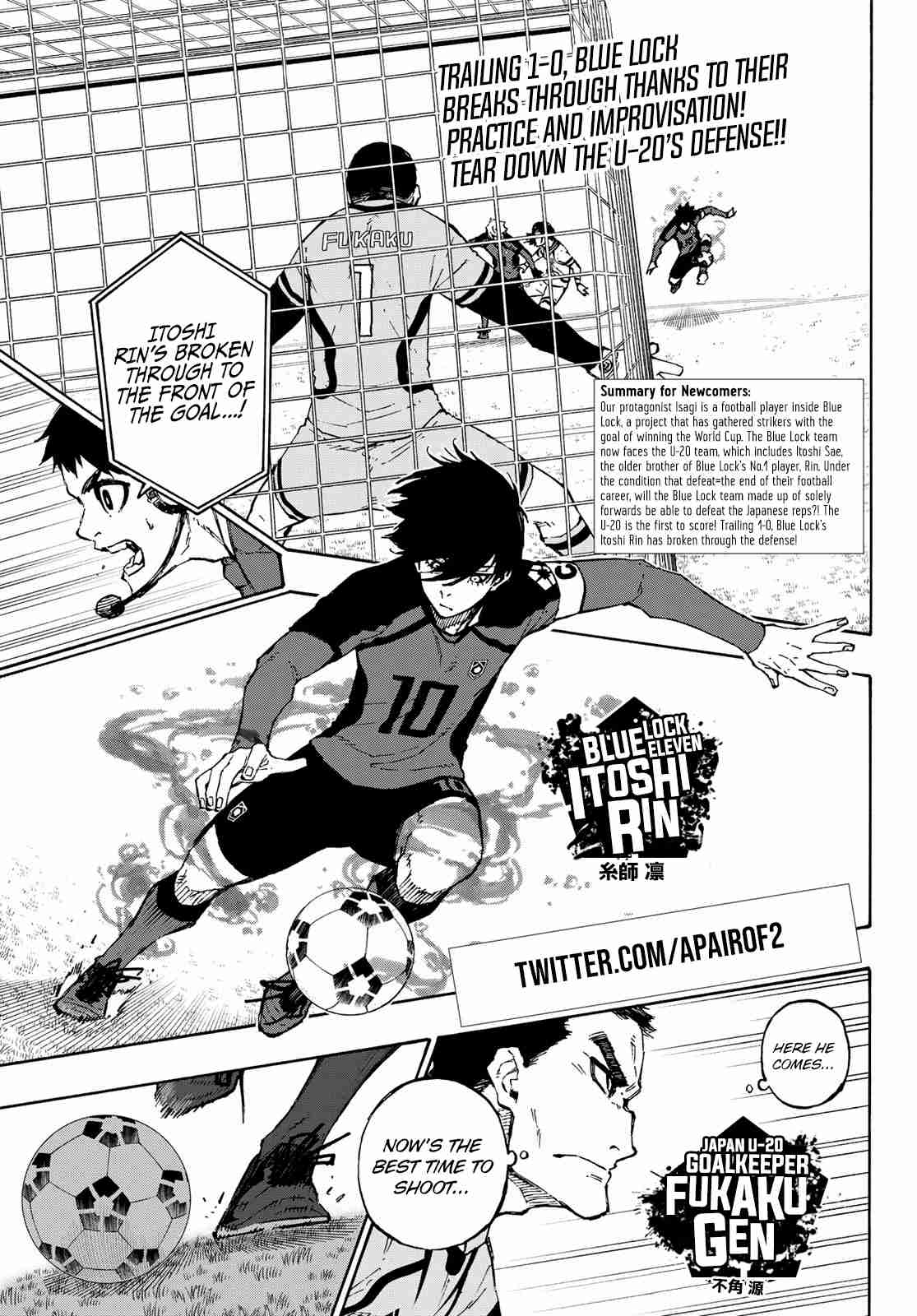 Blue Lock Ch. 117 Nice to Meet You