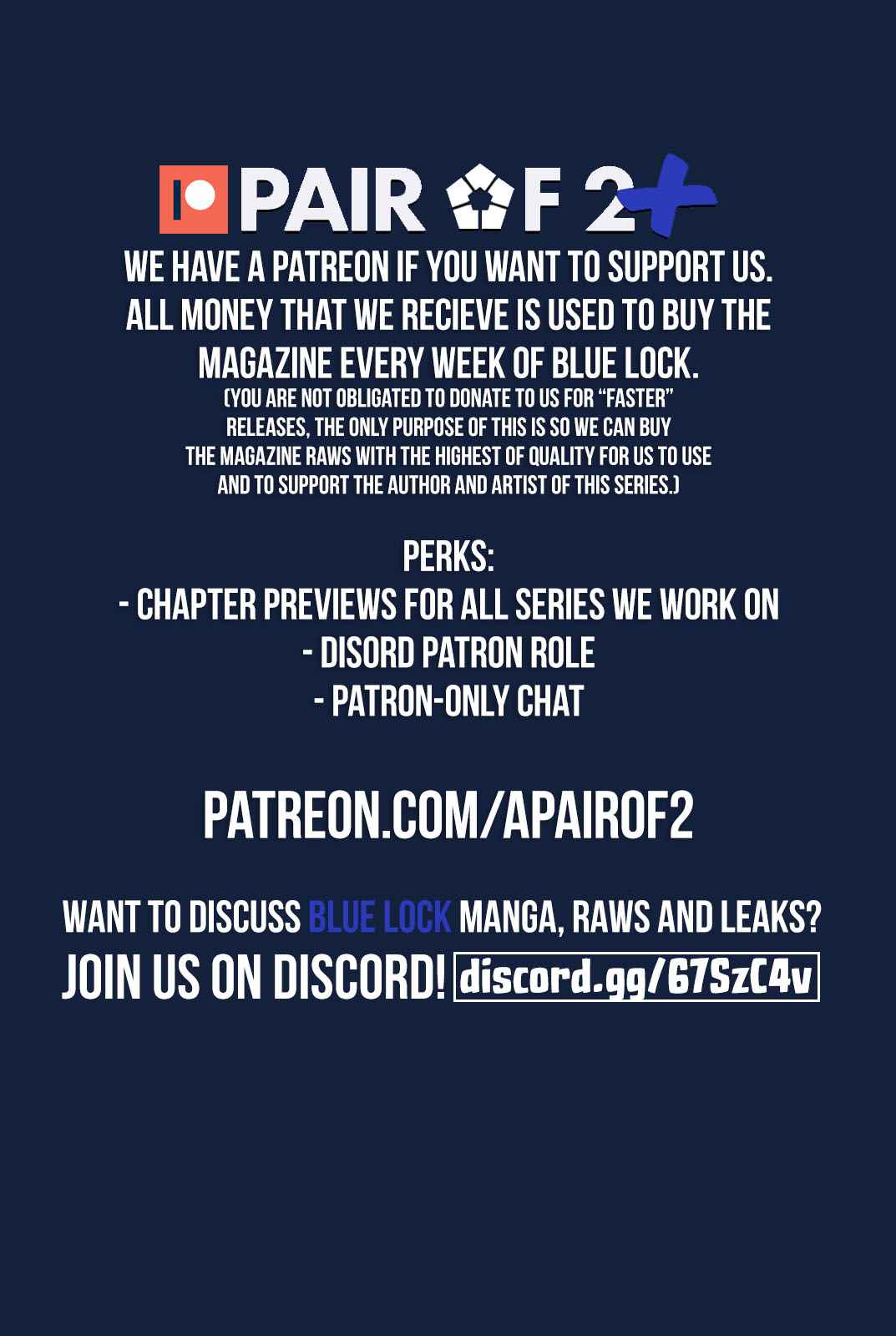 Blue Lock Ch. 118 Distorted