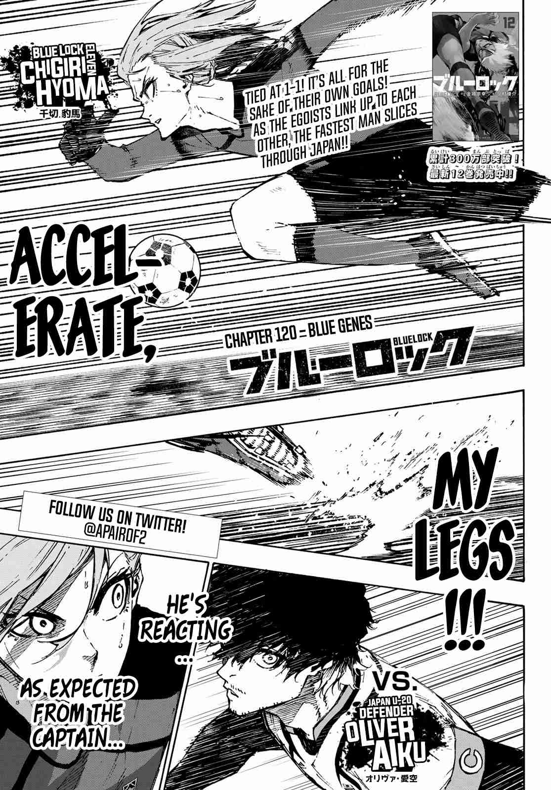 Blue Lock Ch. 120 Blue Genes